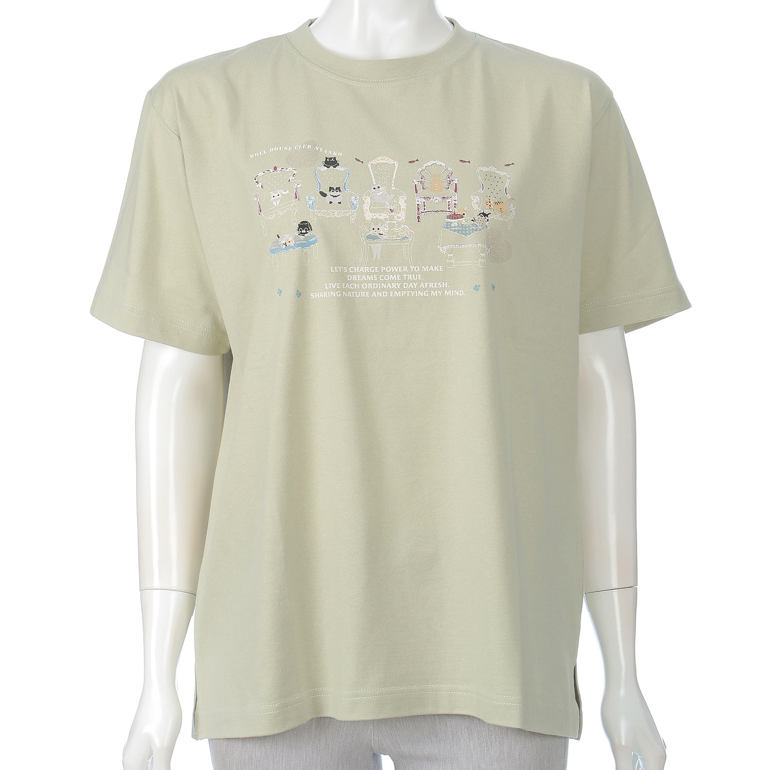 DDCLUB ロングT ネコチェア - 画像6