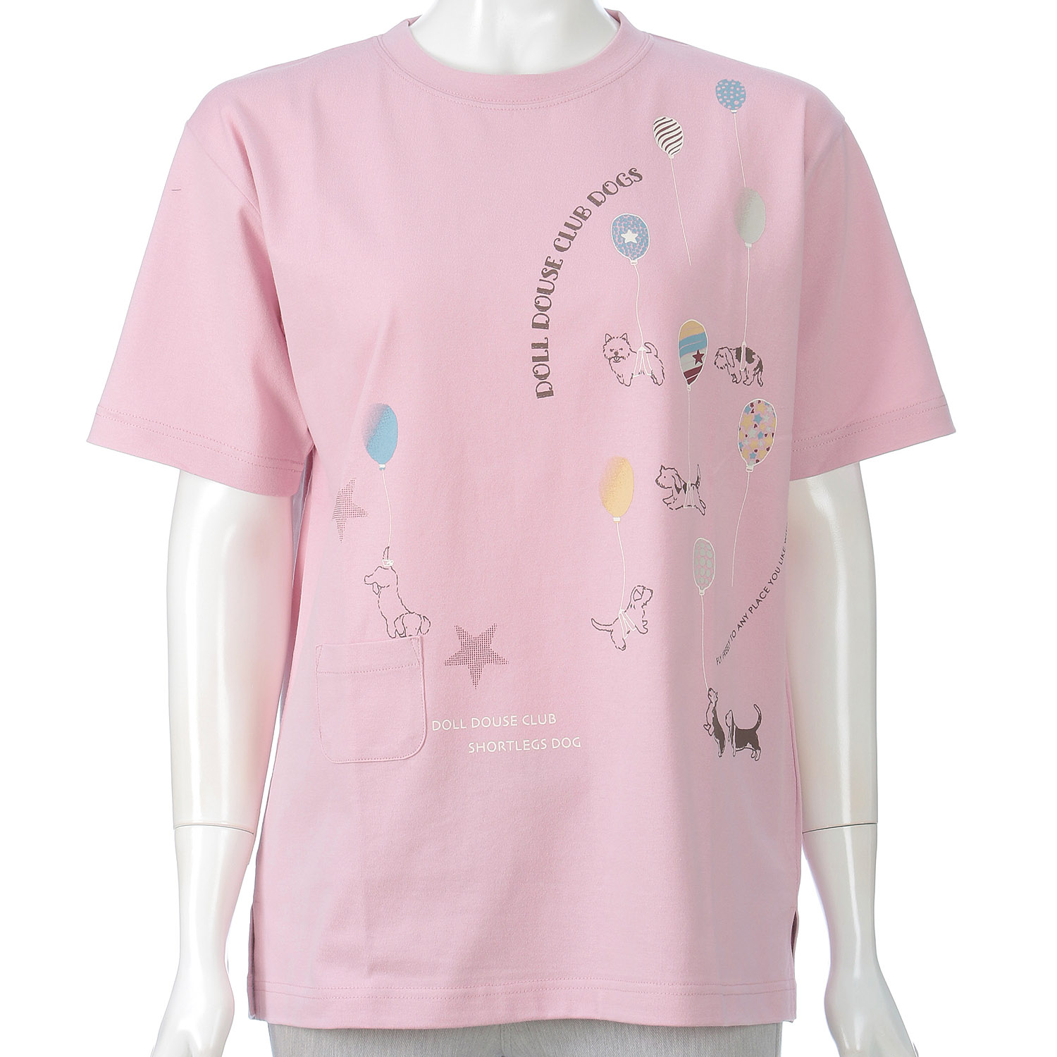 DDCLUB ロングT DOG風船 - 画像4