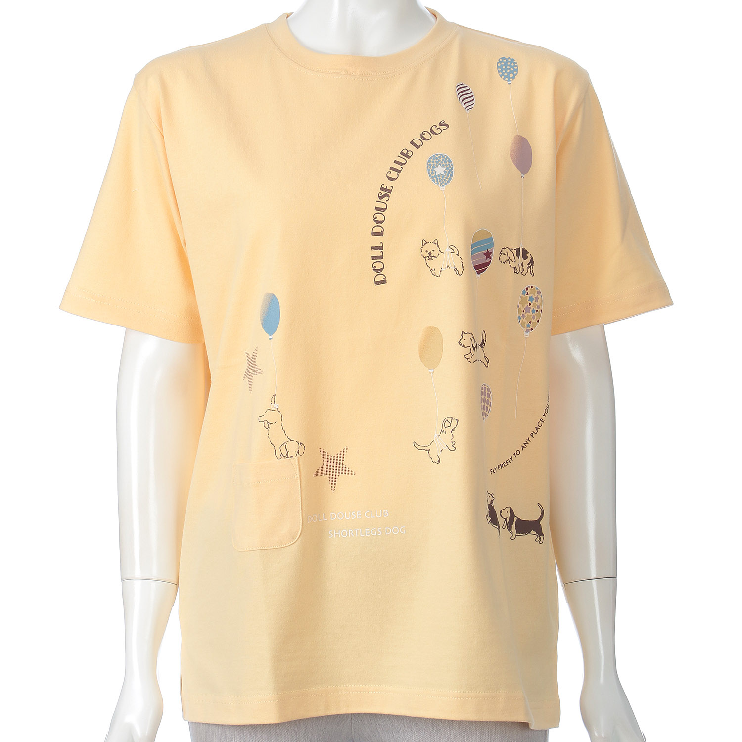 DDCLUB ロングT DOG風船 - 画像5