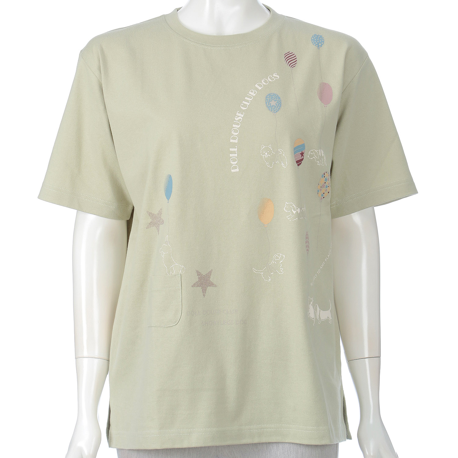DDCLUB ロングT DOG風船 - 画像9