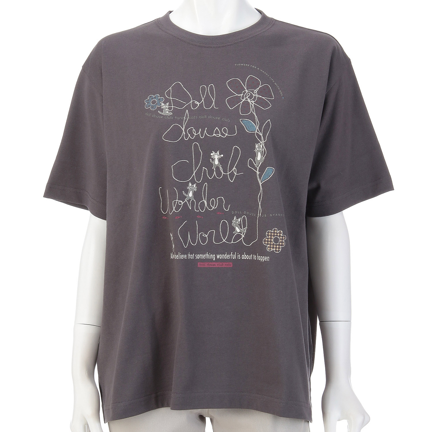 DDCLUB ワイドT ネコIVY - 画像3