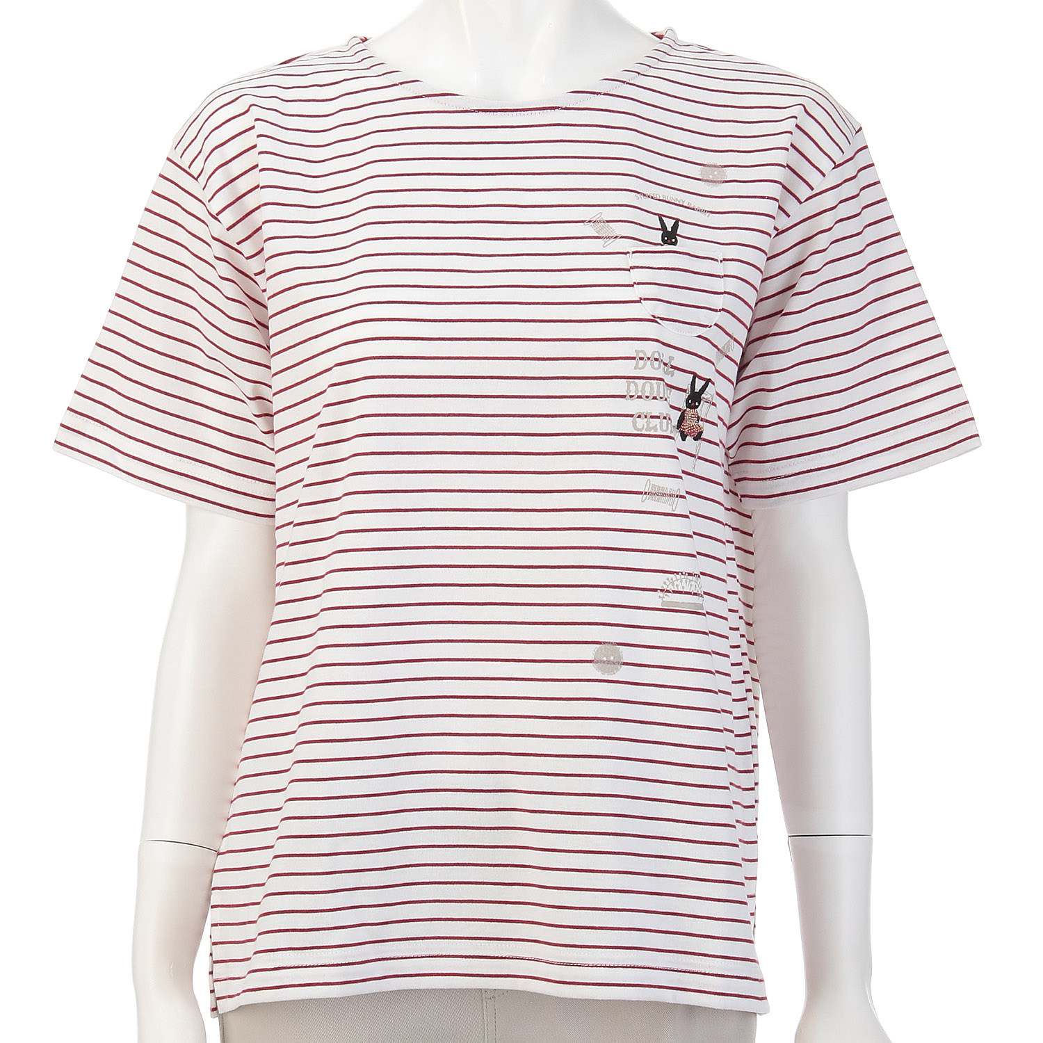 DDCLUB ボーダーT トイラビット - 画像2