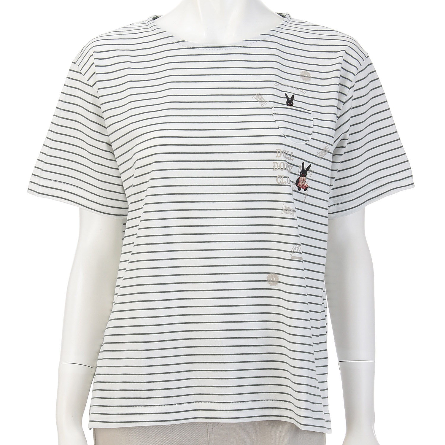 DDCLUB ボーダーT トイラビット - 画像3