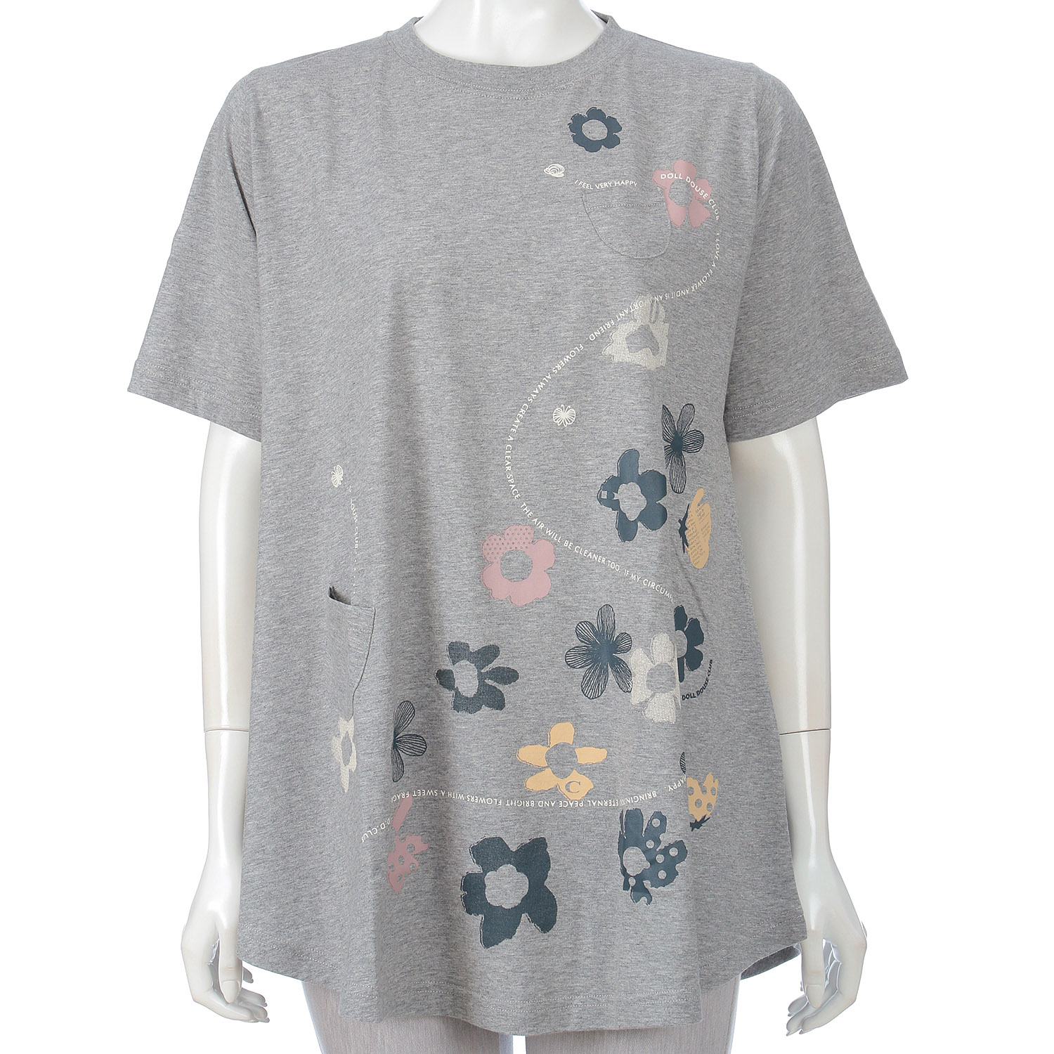 DDCLUB AラインT BEE FLOWER