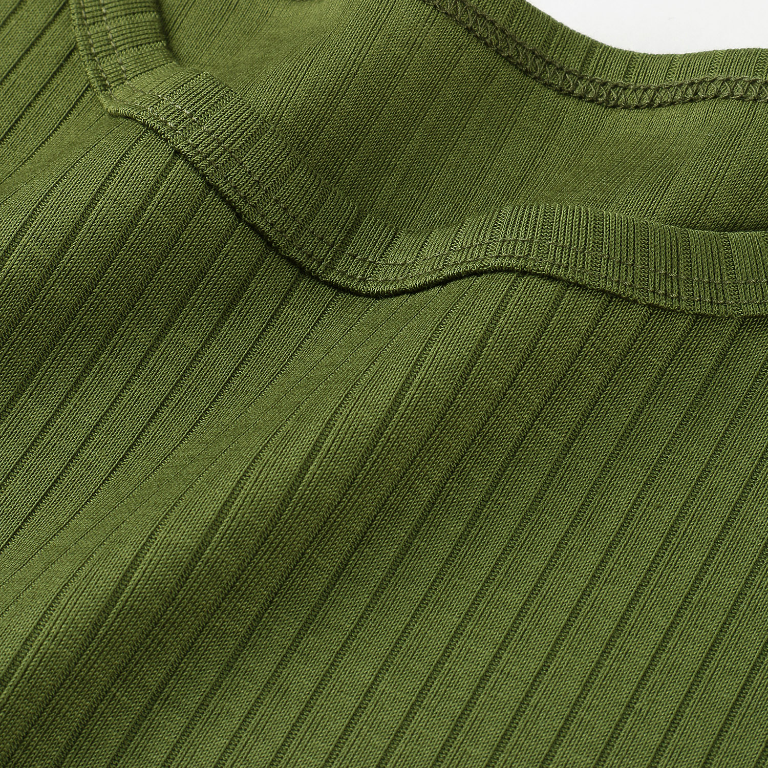 【Insta Live】針抜きフライスリブタンクトップ - 画像6