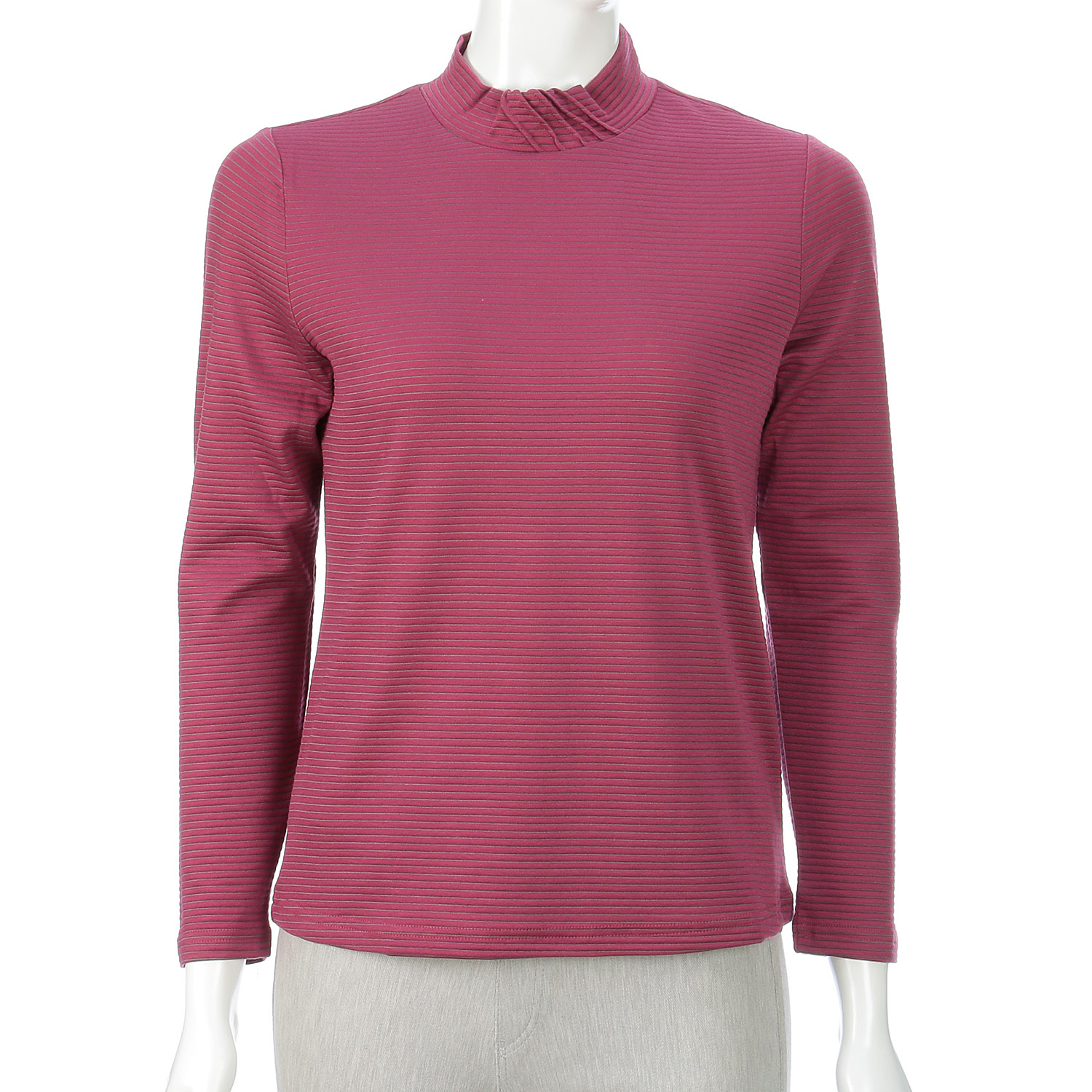 ピンタックハイネックボーダー - 画像13