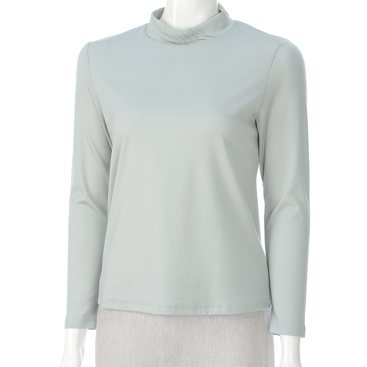 ピンタックハイネックプルオーバー - 画像13