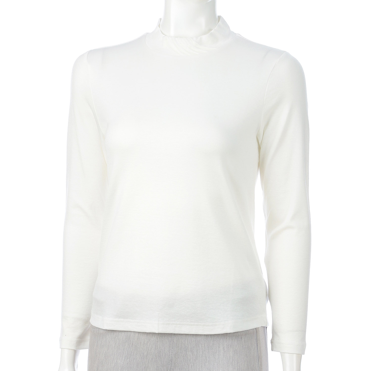 ピンタックハイネックプルオーバー - 画像5