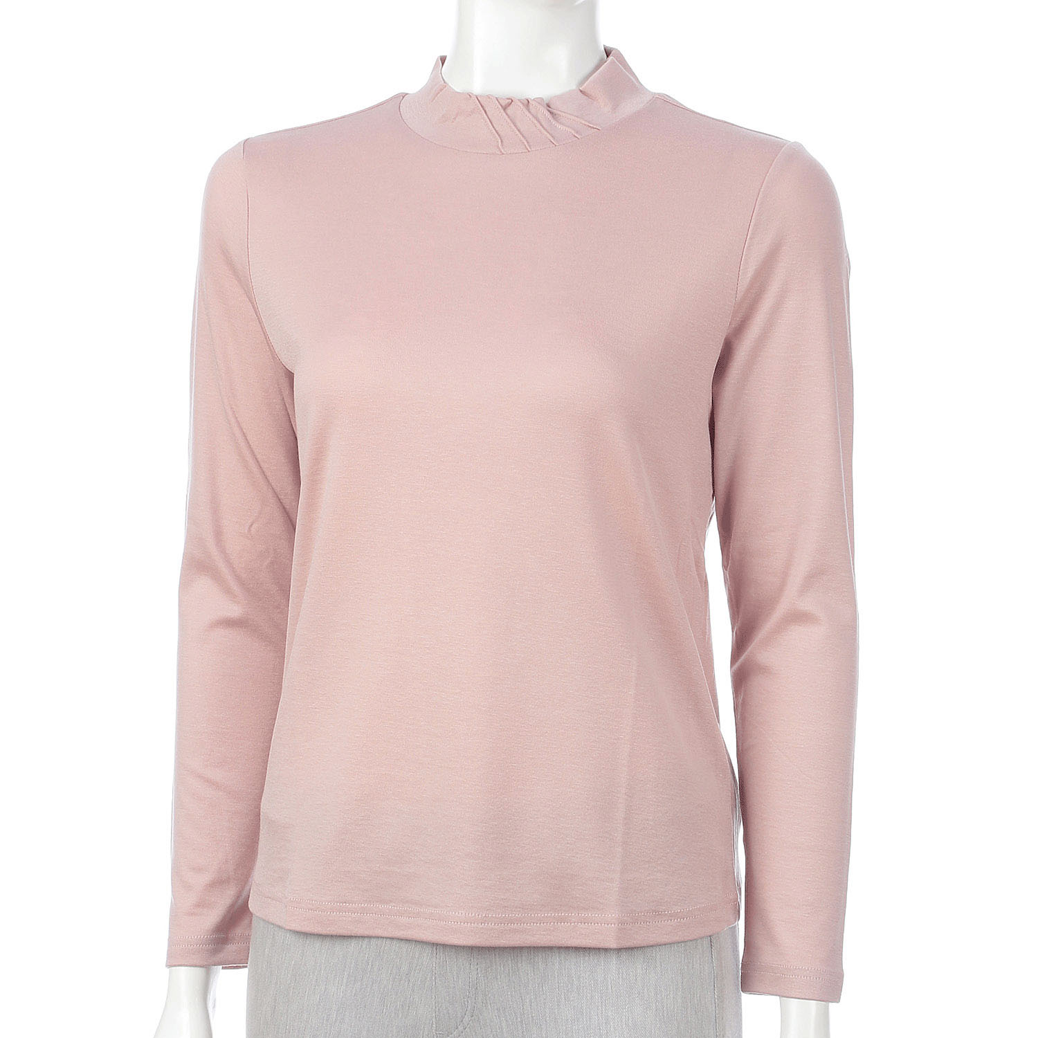 ピンタックハイネックプルオーバー - 画像10