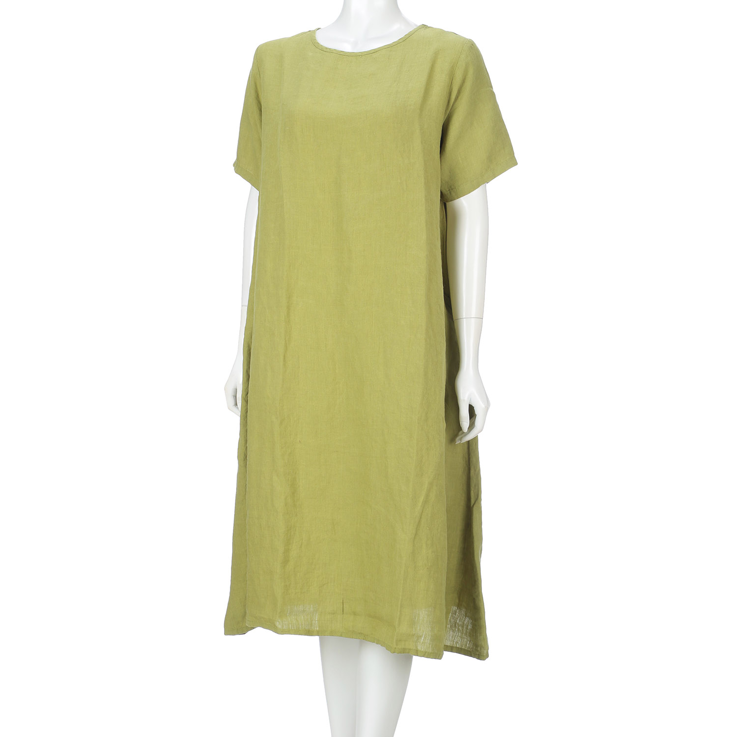 【Insta Live】残りわずか！SO リネンシンプルワンピース半袖 - 画像9