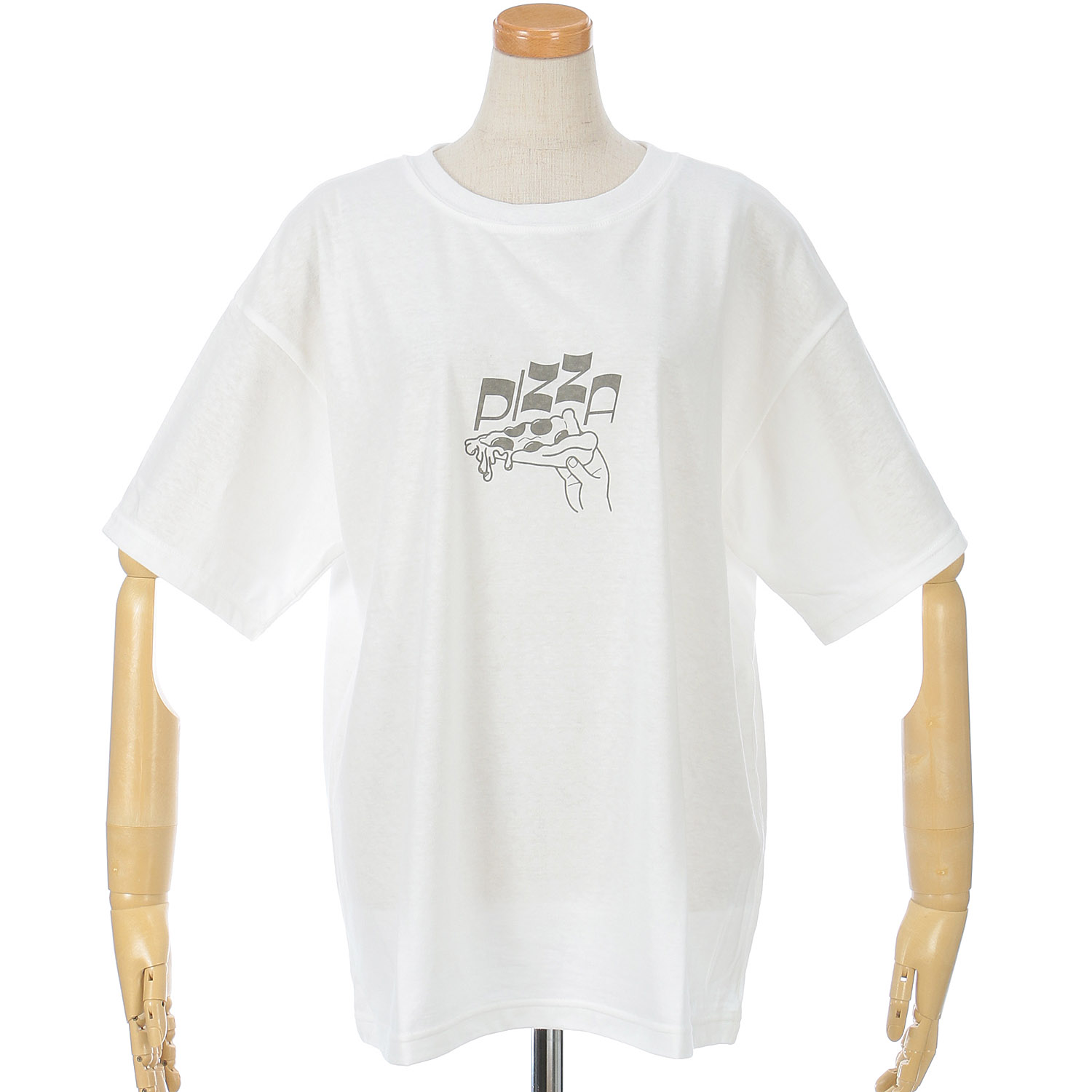 【Insta Live】SO クルーネックTシャツ（Pizza） - 画像3