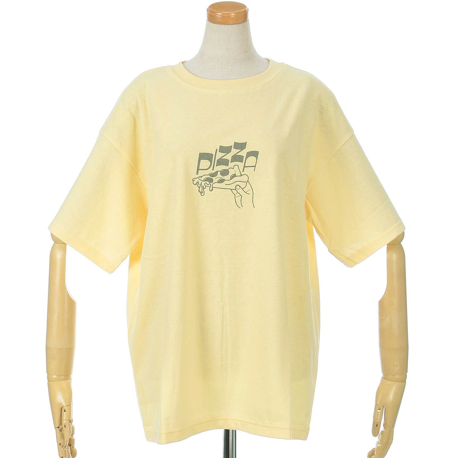 【Insta Live】SO クルーネックTシャツ（Pizza） - 画像4