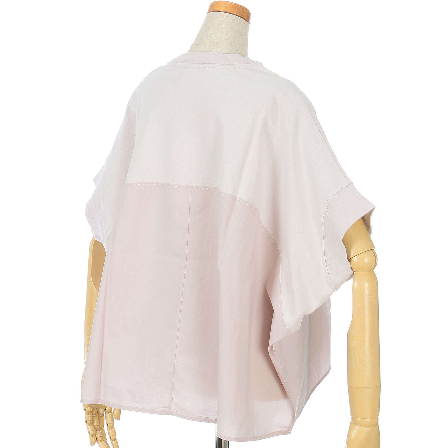 SO 布帛×カットソー切替プルオーバー - 画像9