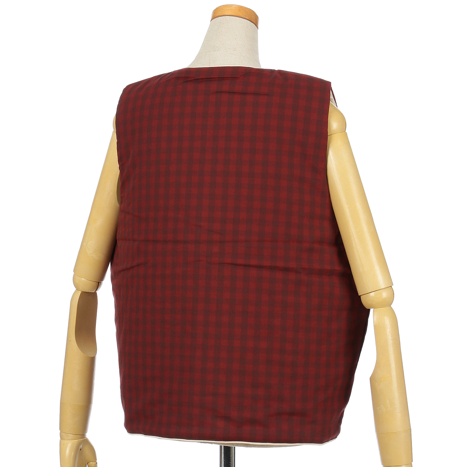 SO ノーカラーリバーシブルベスト - 画像8