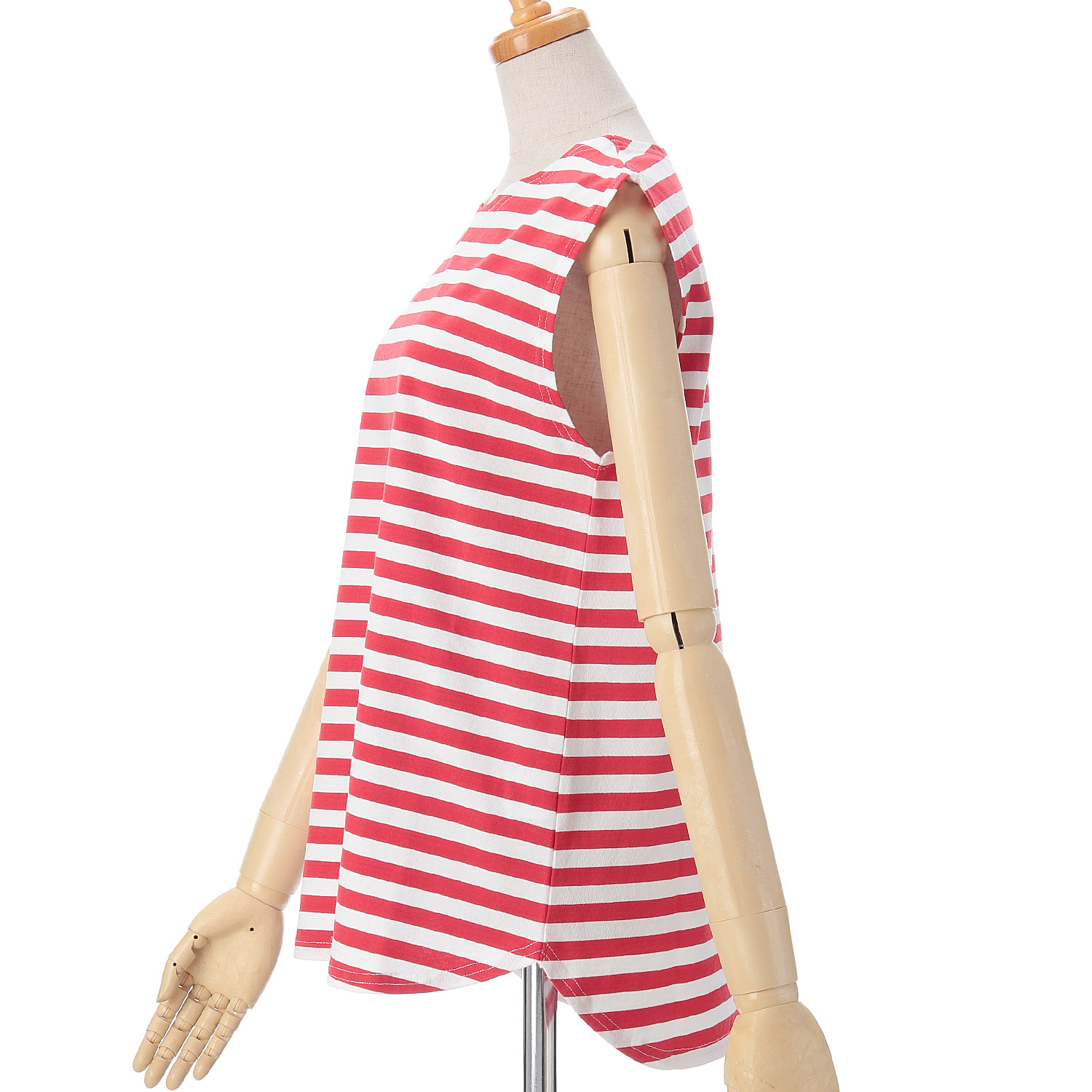 【Insta Live】SO 裾ラウンドノースリーブプルオーバー - 画像6