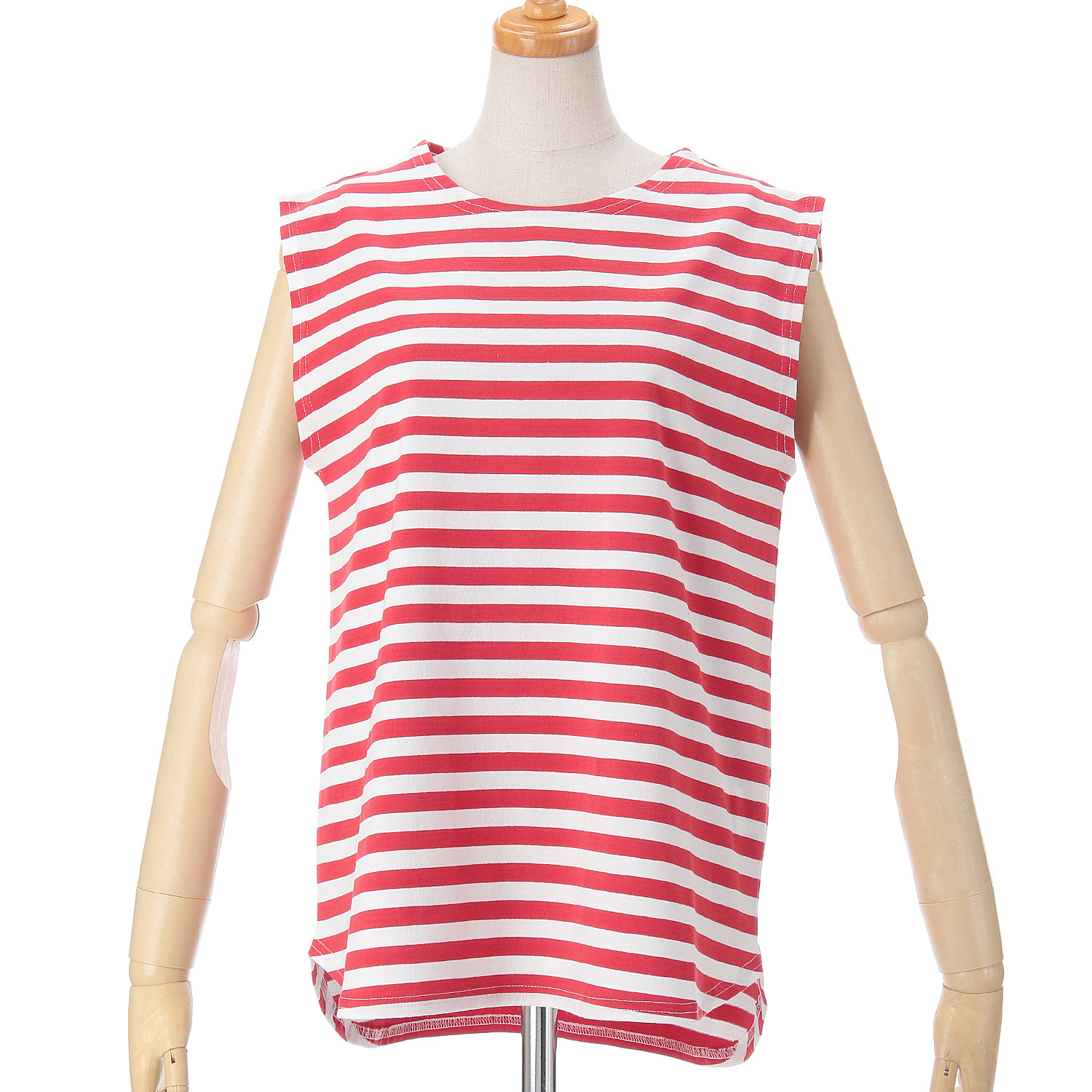 【Insta Live】SO 裾ラウンドノースリーブプルオーバー