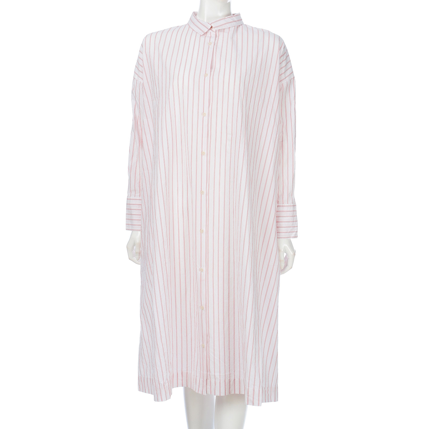 SO 重なり衿シンプルワンピース - 画像1