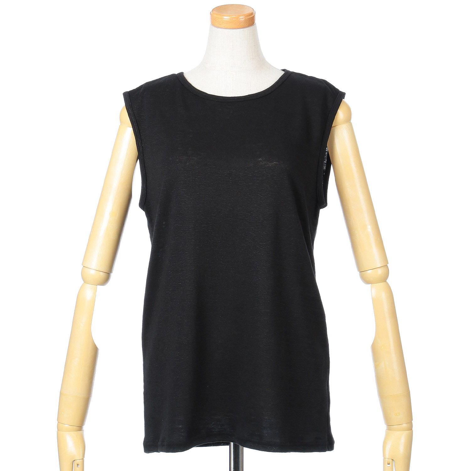 SO 麻100％タンクトップ - 画像2