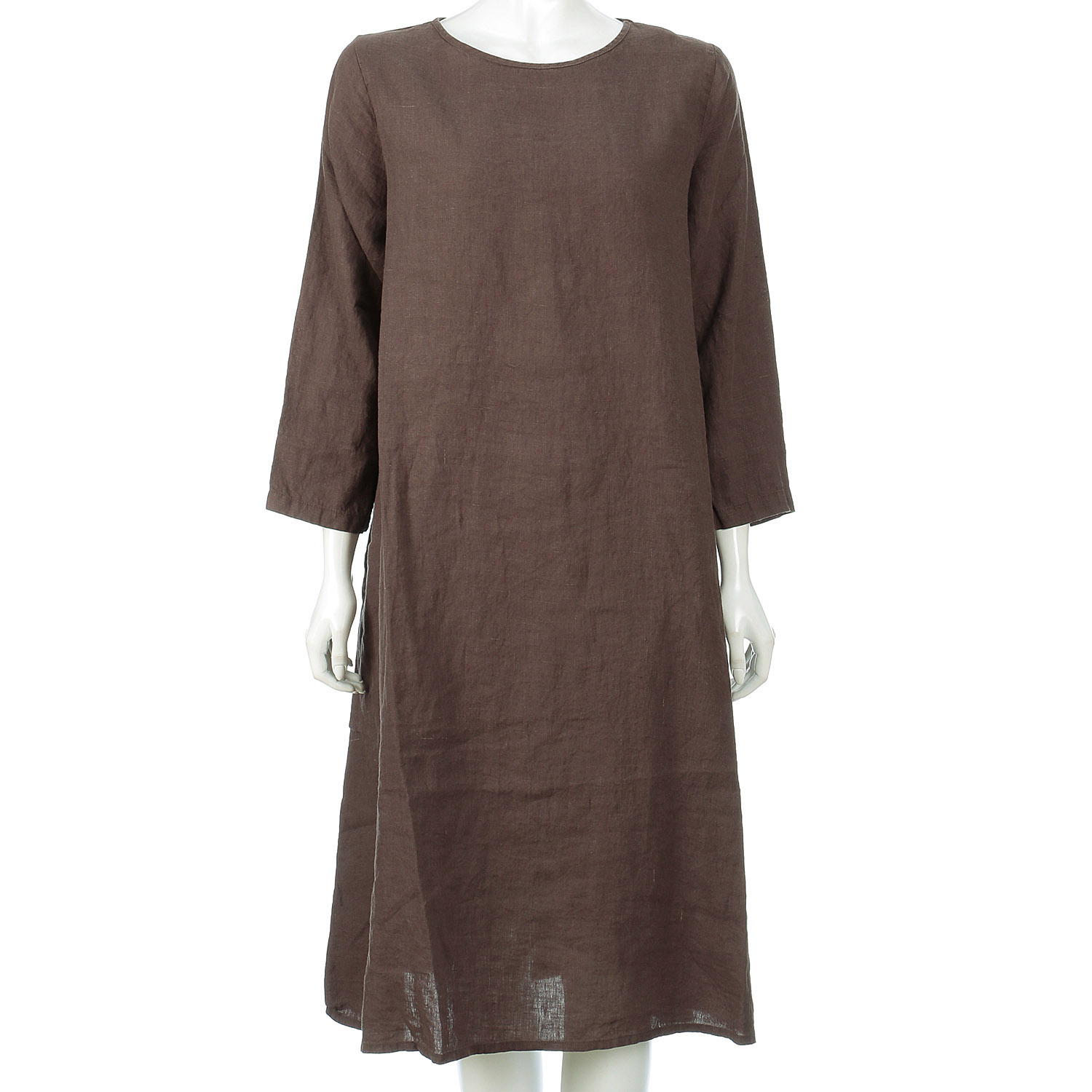 【Insta Live】全10色！SO シンプルワンピース長袖 - 画像6