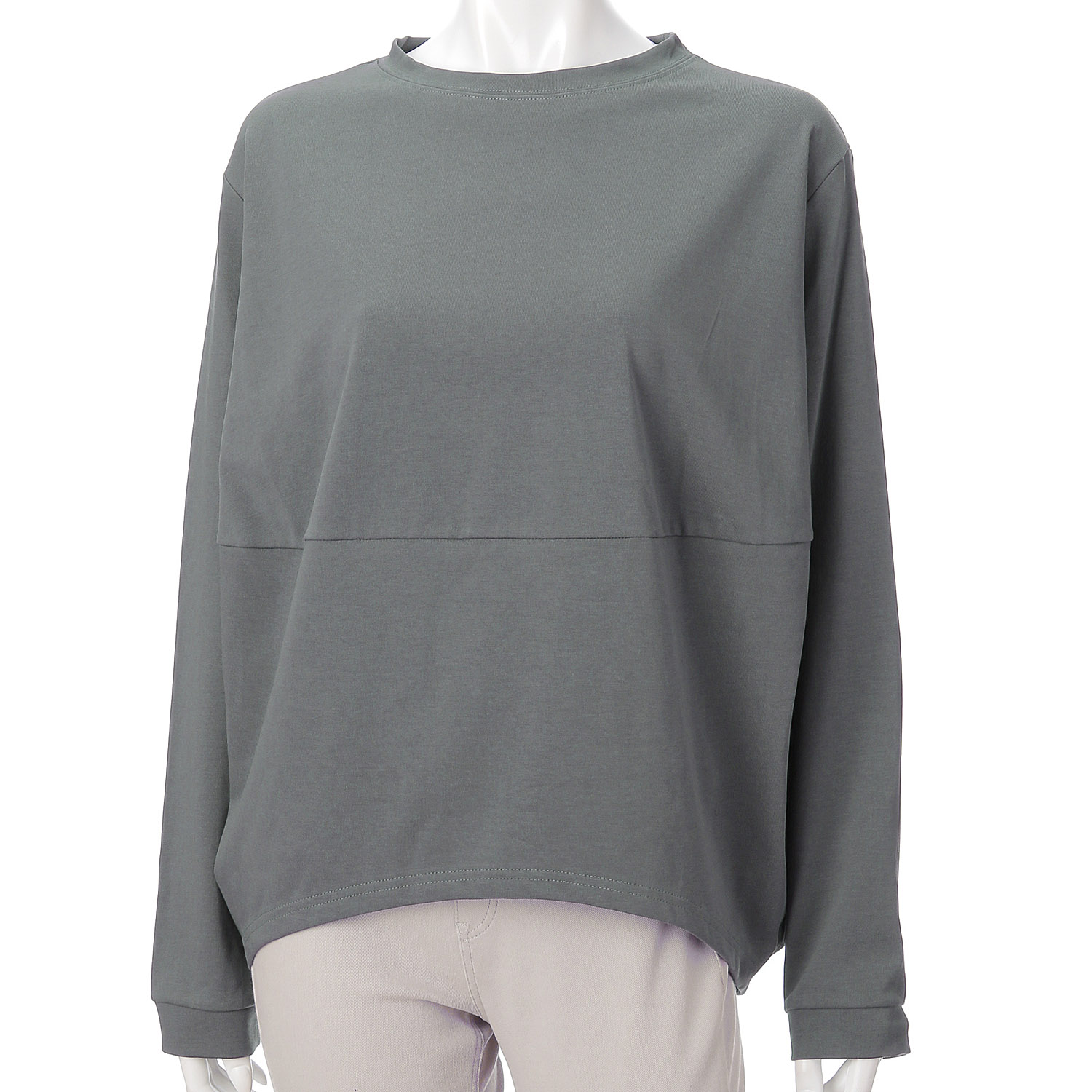 GIPSY BLUE  綿フライスバルーン切り替えTシャツ