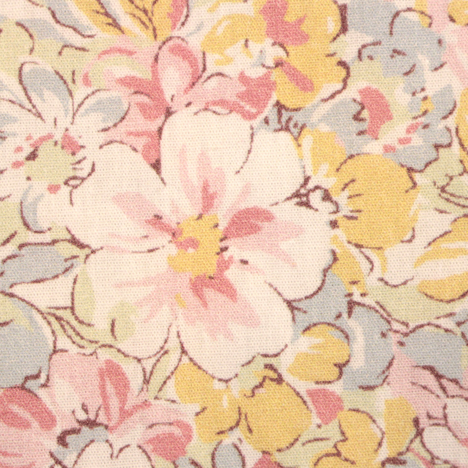 T’BIS STUDIO 7分袖水彩花柄シャツ - 画像4