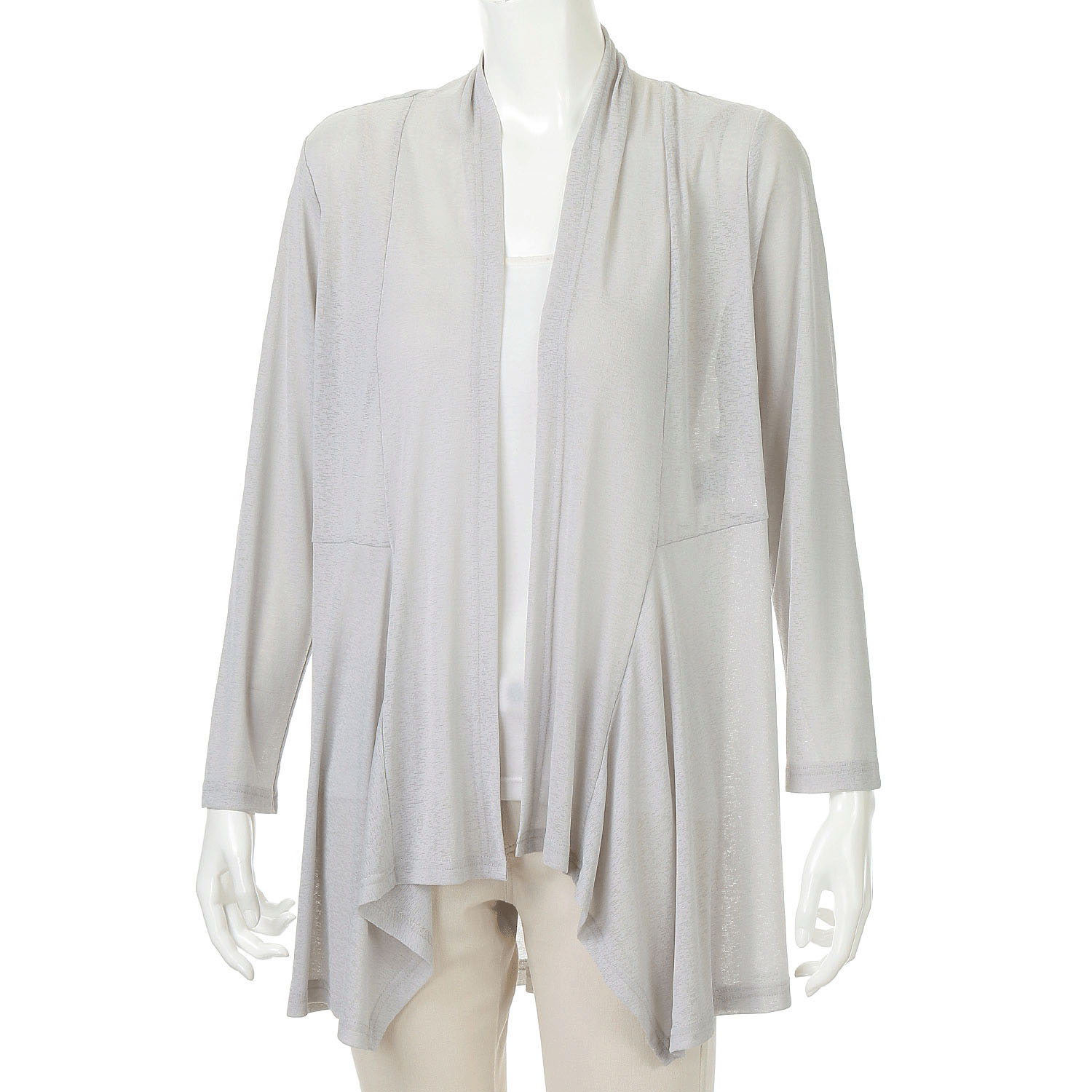 梨地カーディガン