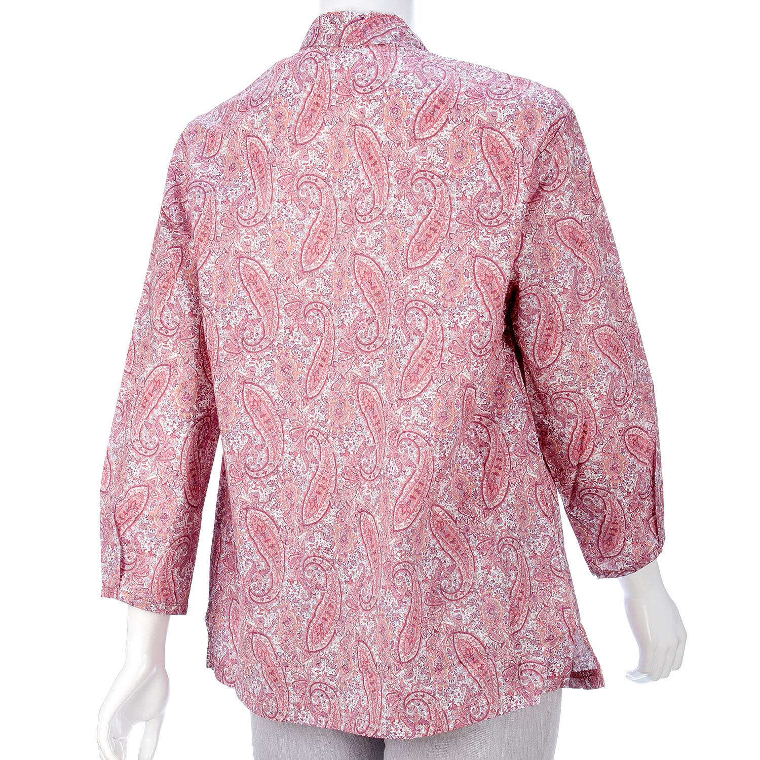 襟ギャザー袖タックチュニック - 画像6