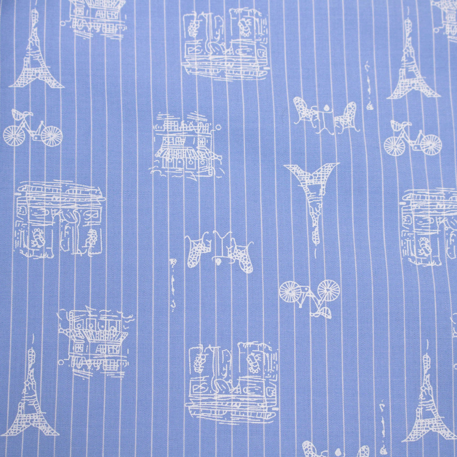 notorico フランス柄ストライプブラウス - 画像17