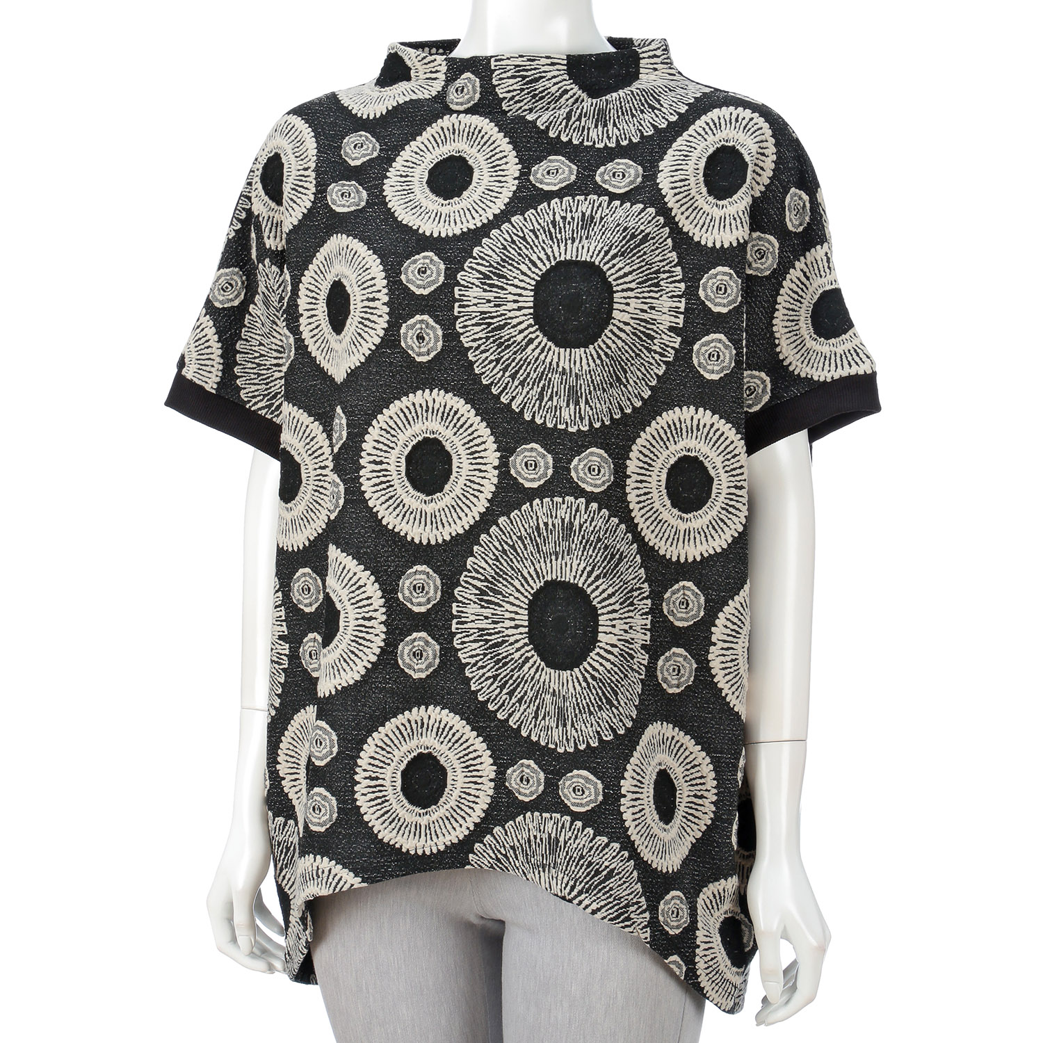 ジャカードチュニックベスト