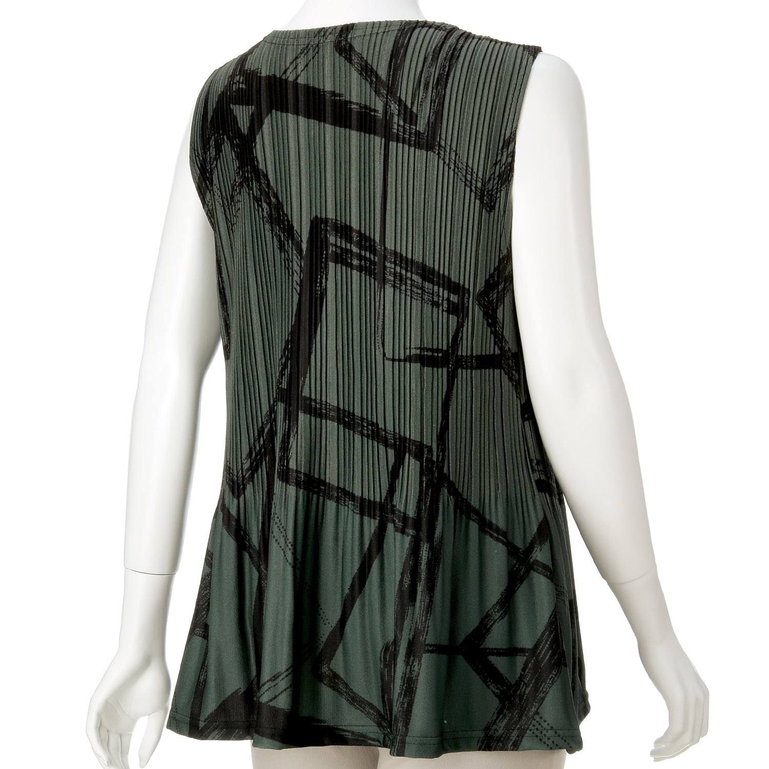 プリーツベストプリント - 画像4