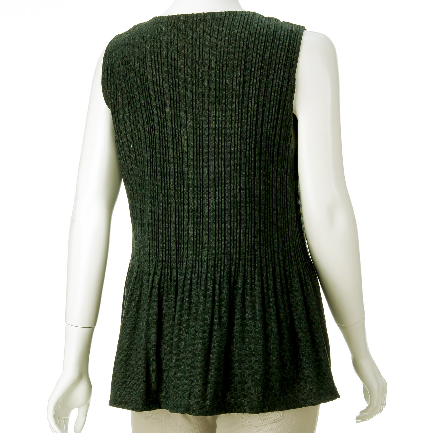 無地プリーツベスト - 画像5