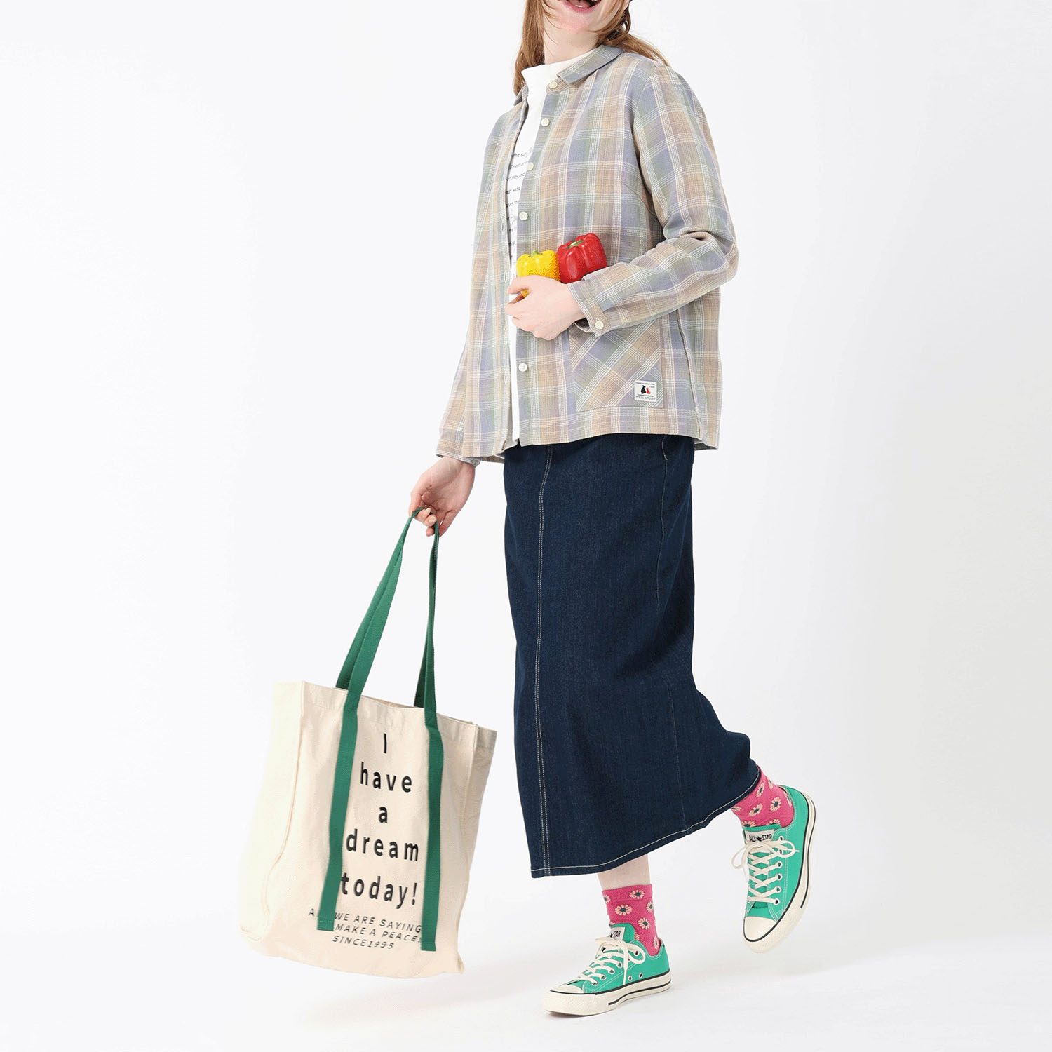 T’BIS STUDIO 長袖チェックポケット付きシャツ - 画像12