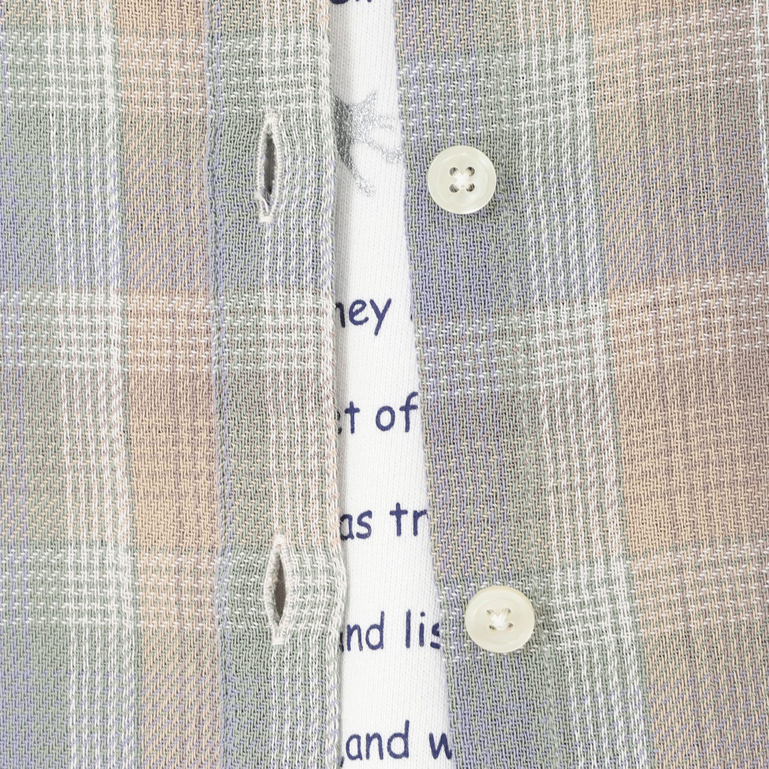 T’BIS STUDIO 長袖チェックポケット付きシャツ - 画像7