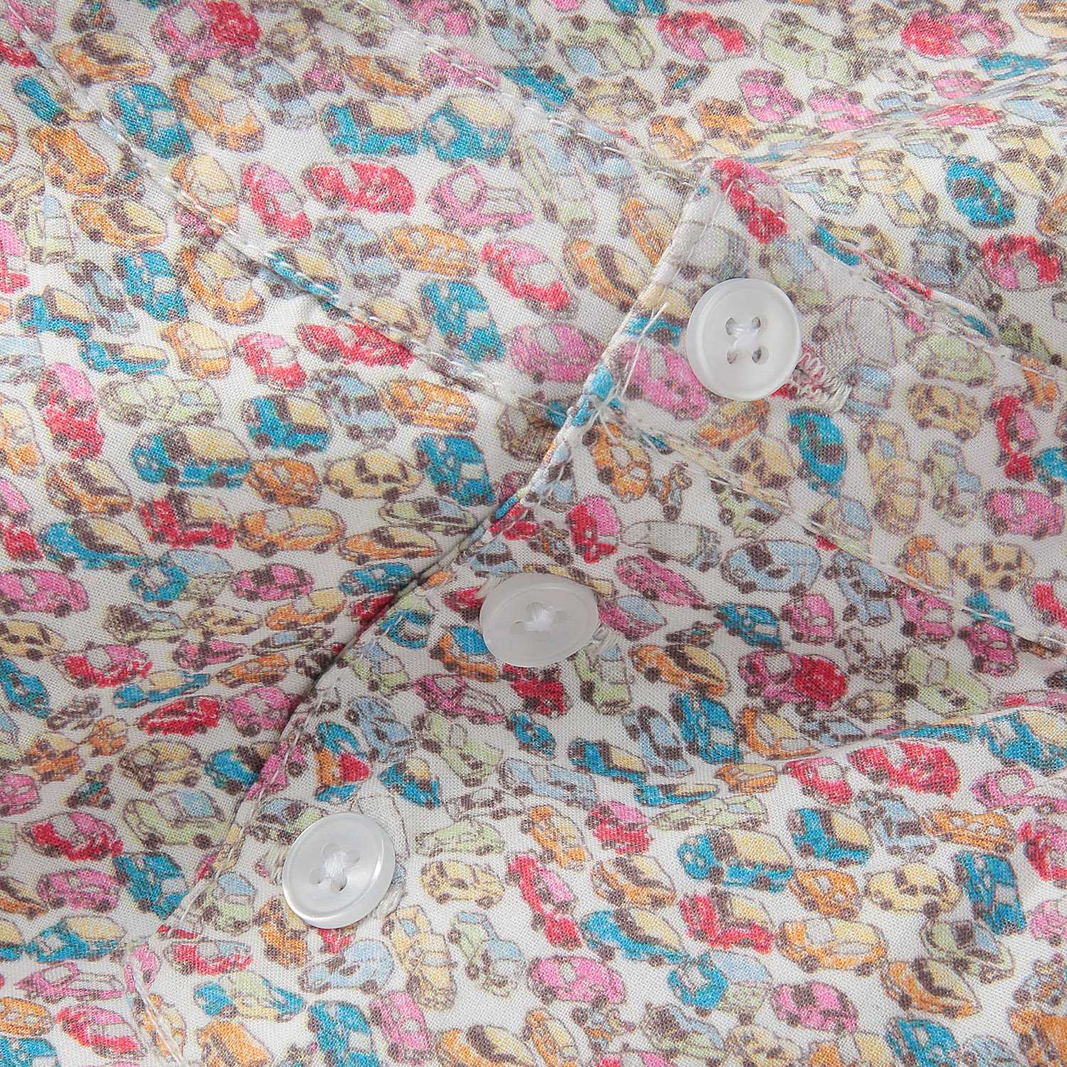 丸首ワンピースプリント - 画像4