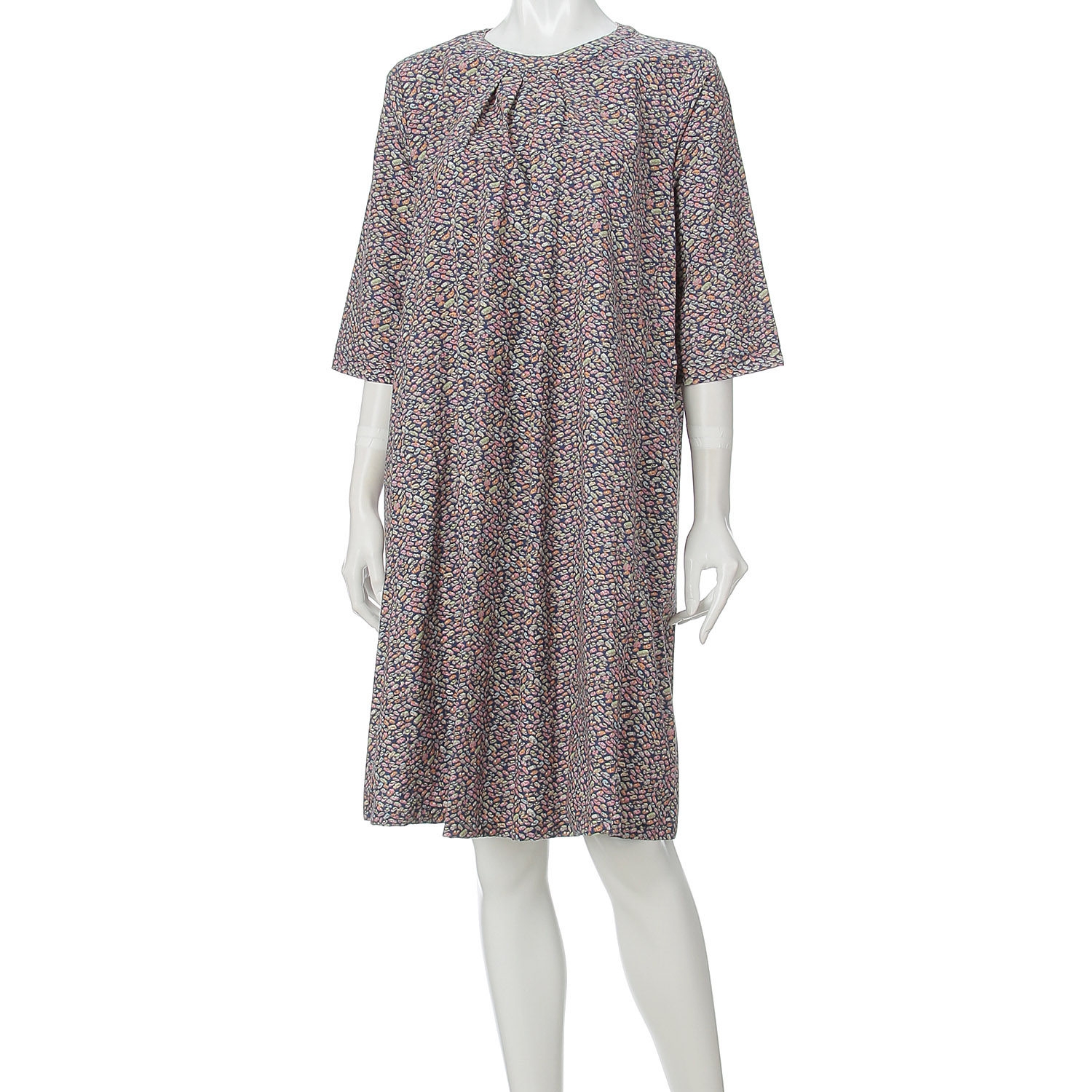 丸首ワンピースプリント - 画像5