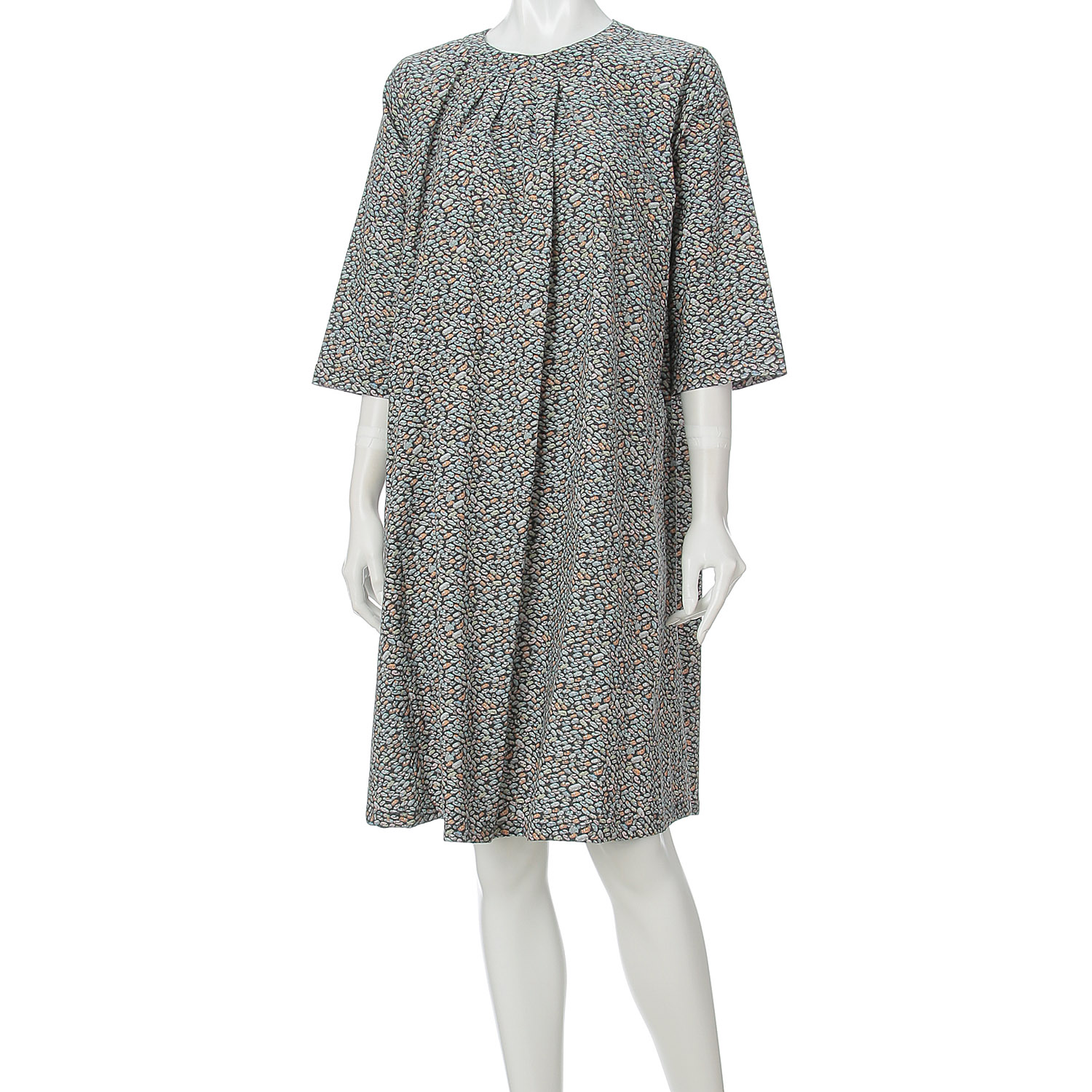 丸首ワンピースプリント - 画像6