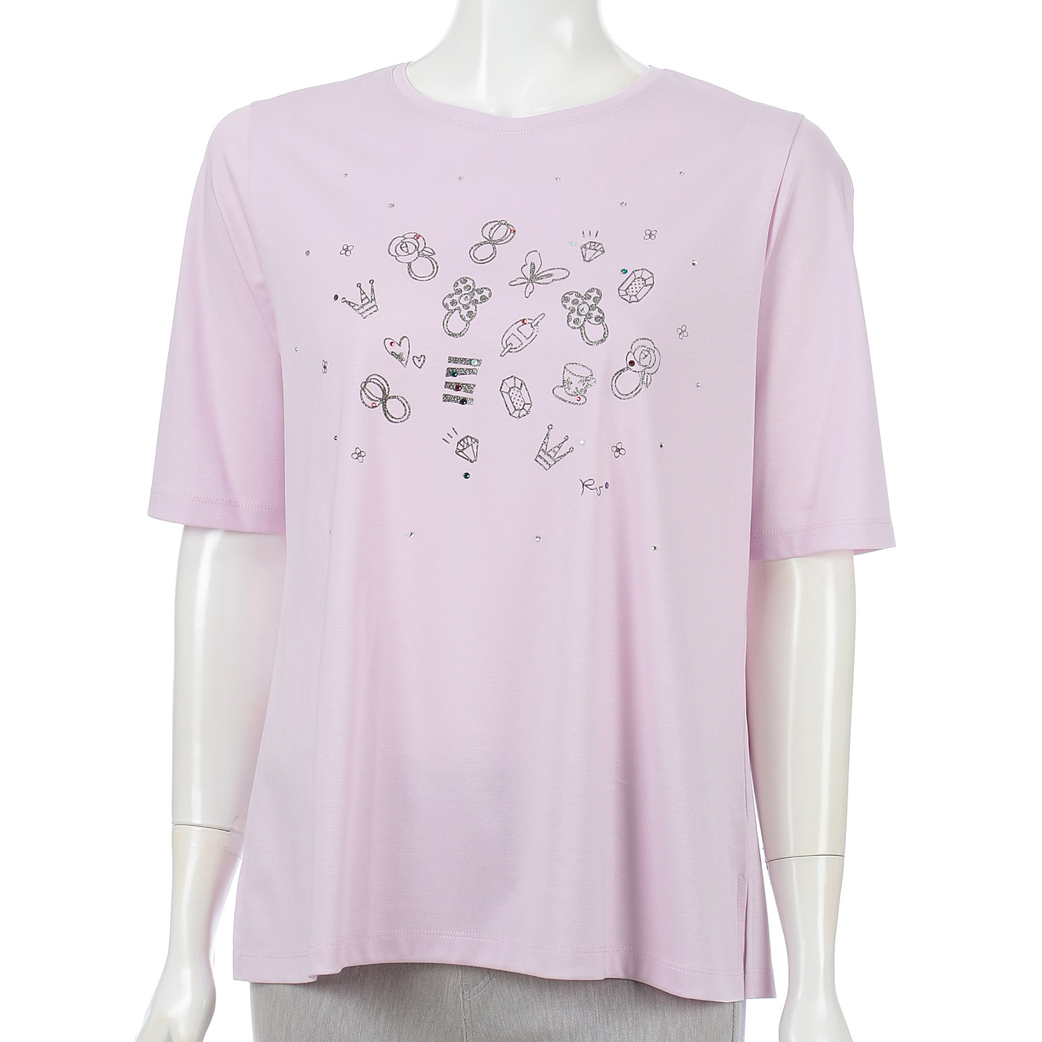 ROYAL VERDY ジュエリー柄プルオーバー