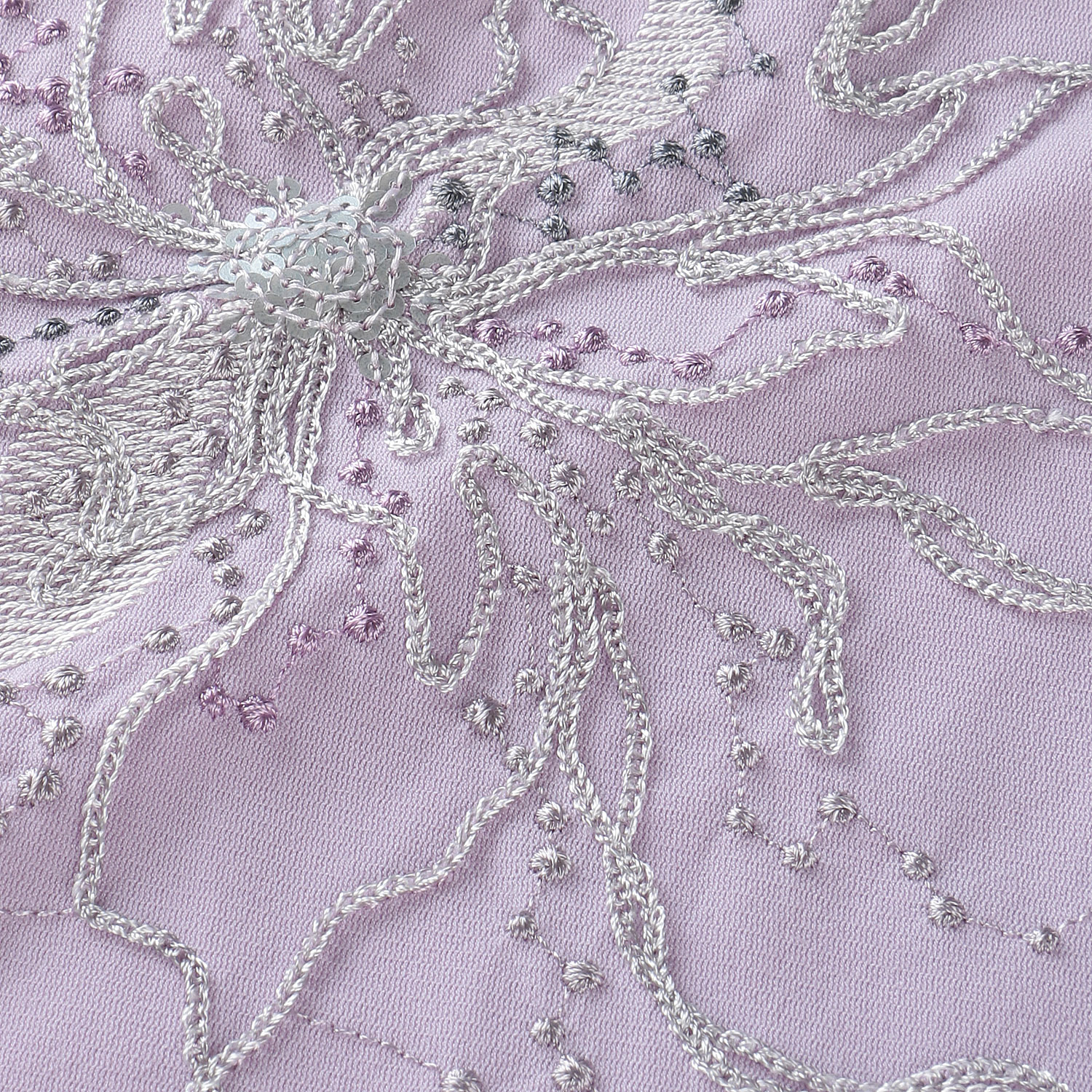 ROYAL VERDY パウダーチュール花刺繍メロープルオーバー - 画像7