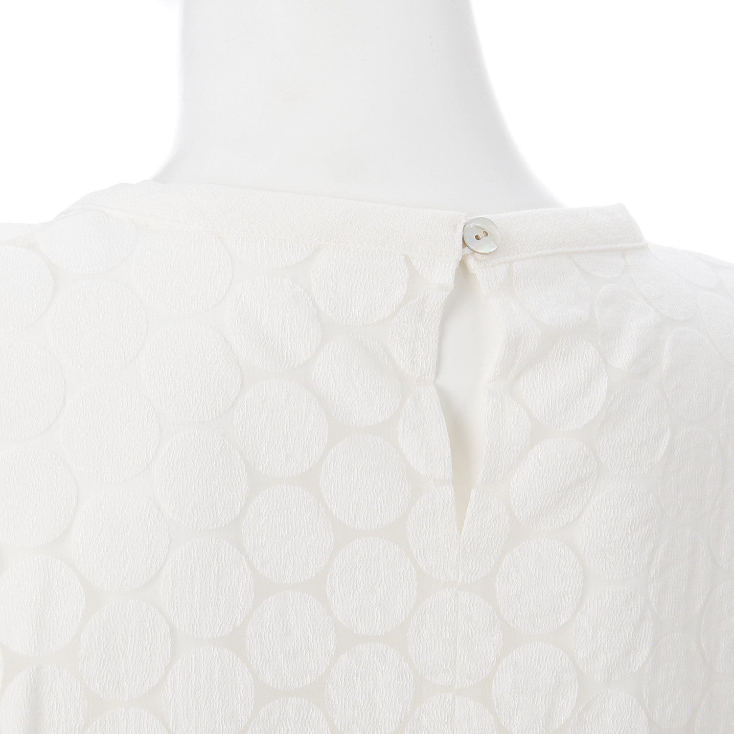 GIPSY BLUE オーガンジードットクロスポケット付ティーブラウス - 画像17