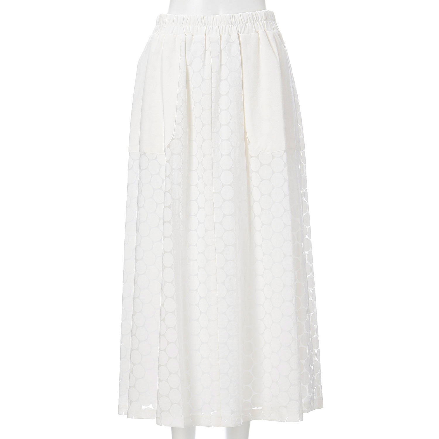 GIPSY BLUE オーガンジードットクロススカート - 画像18