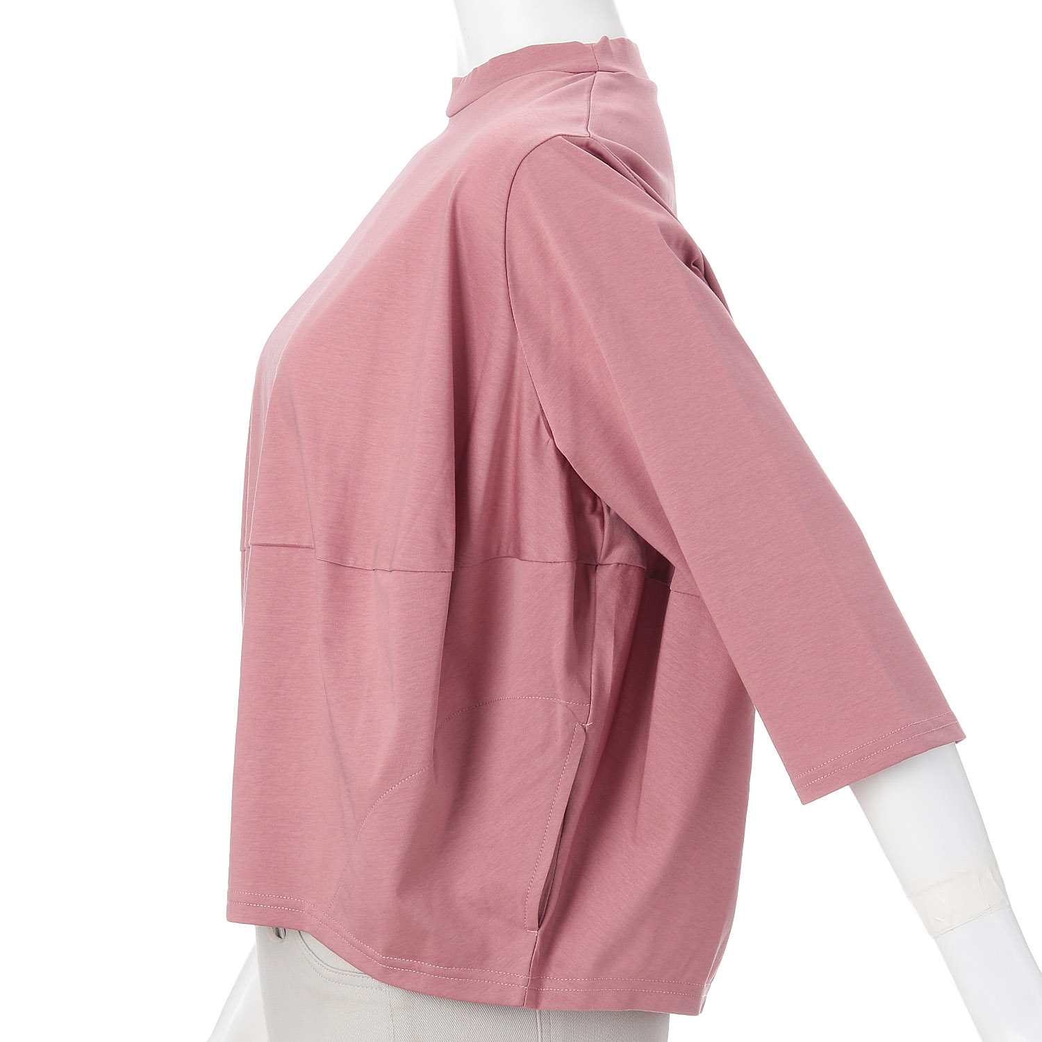 GIPSY BLUE 綿シルケットコクーンTシャツ - 画像15