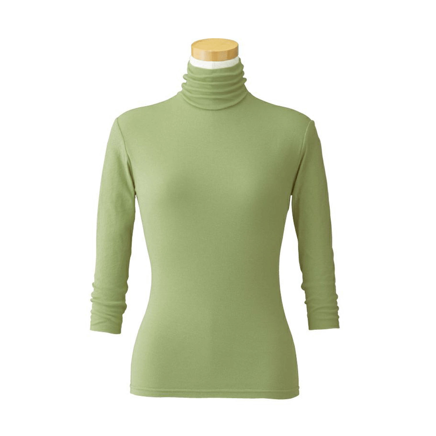 【お取り寄せ】天使の綿シフォン ハイネック7分2重袖 - 画像16