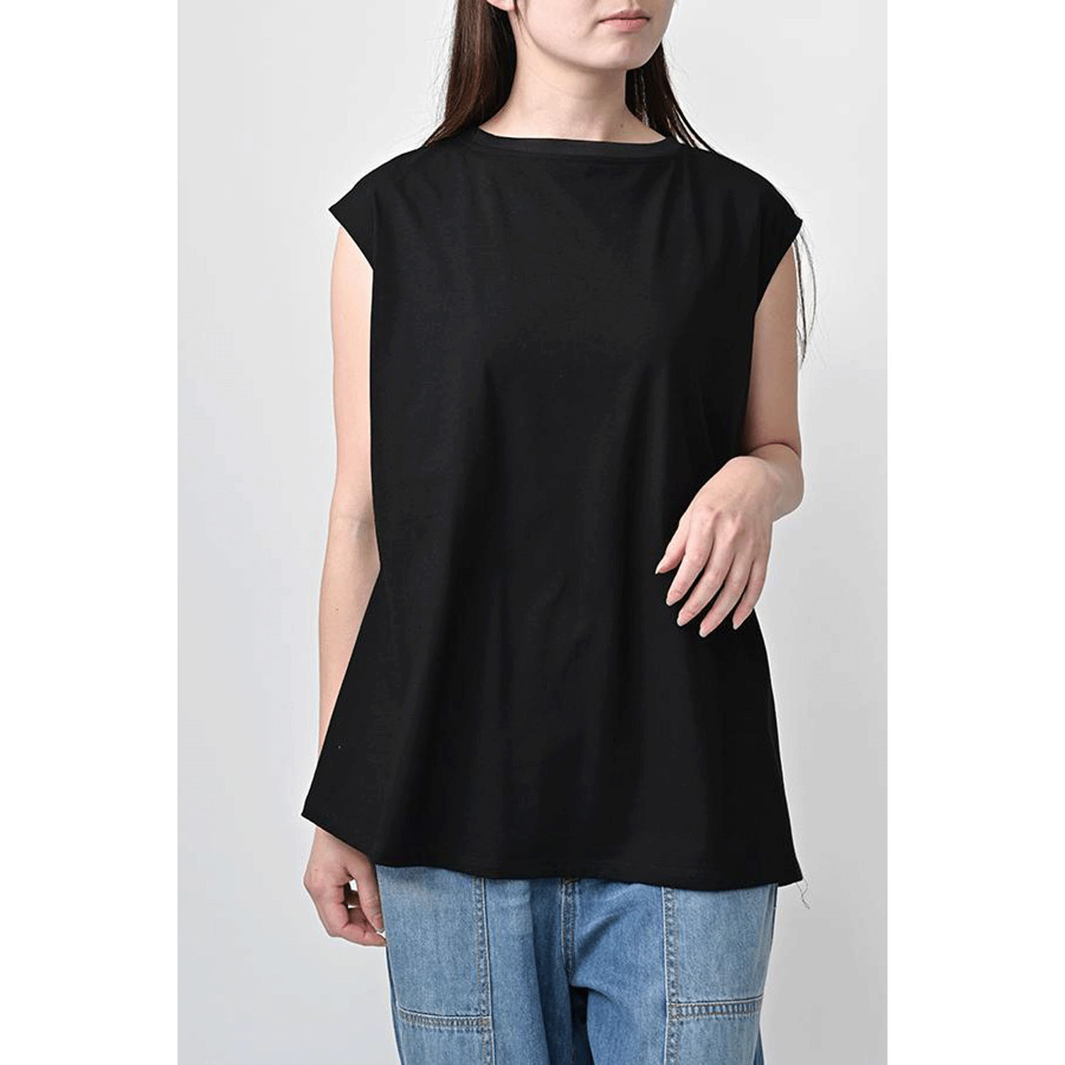 【お取り寄せ】akane アシメフレンチスリーブトップス - 画像5