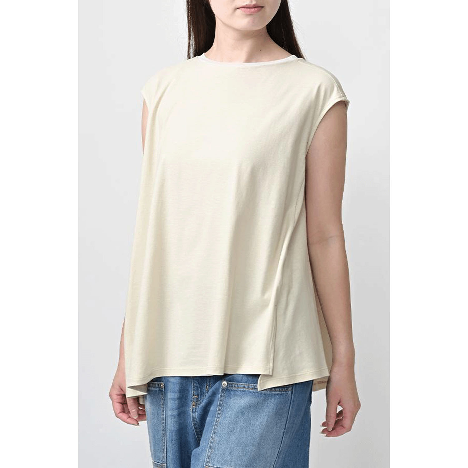 【お取り寄せ】akane アシメフレンチスリーブトップス - 画像8