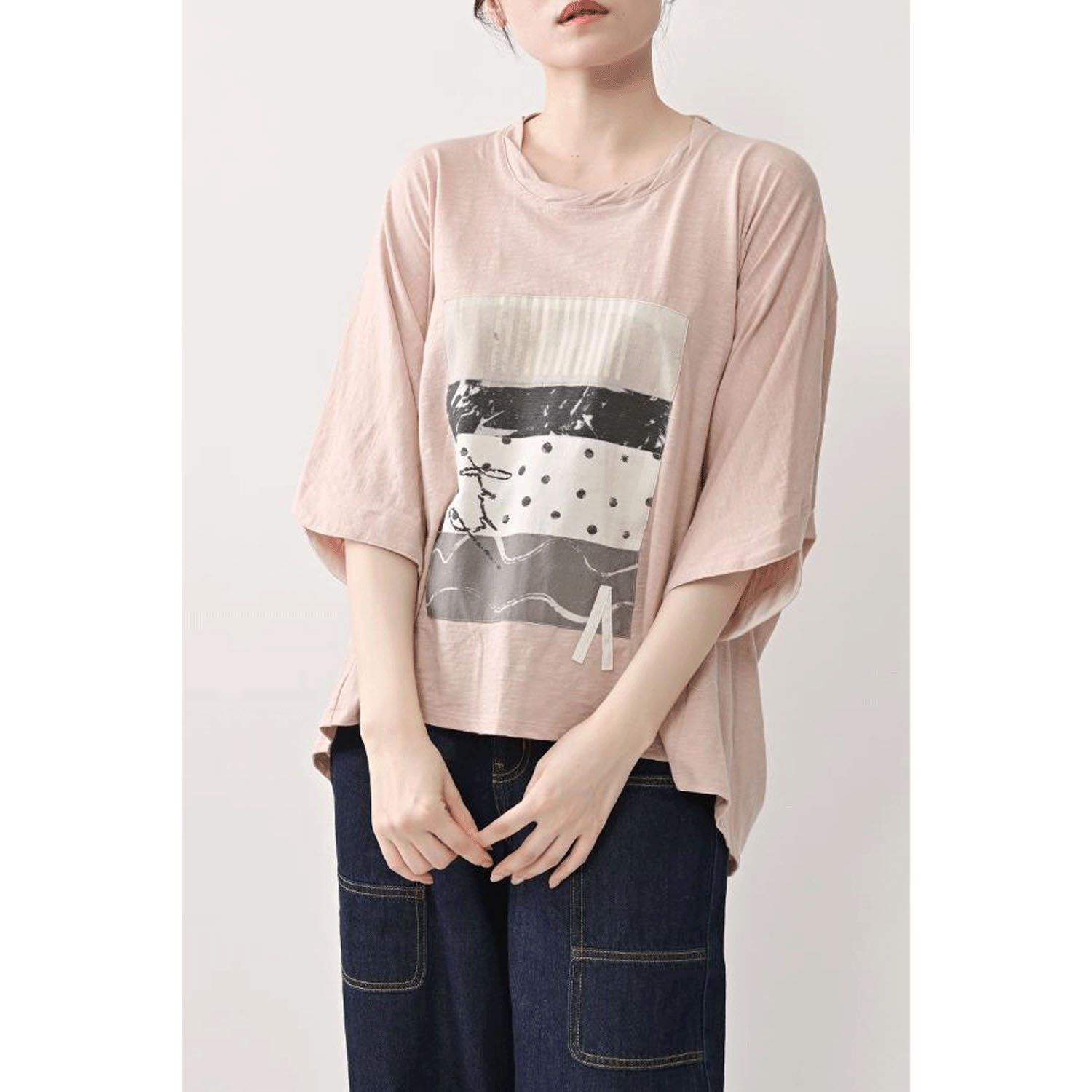 【お取り寄せ】akane ドルマンプリントTシャツ - 画像12