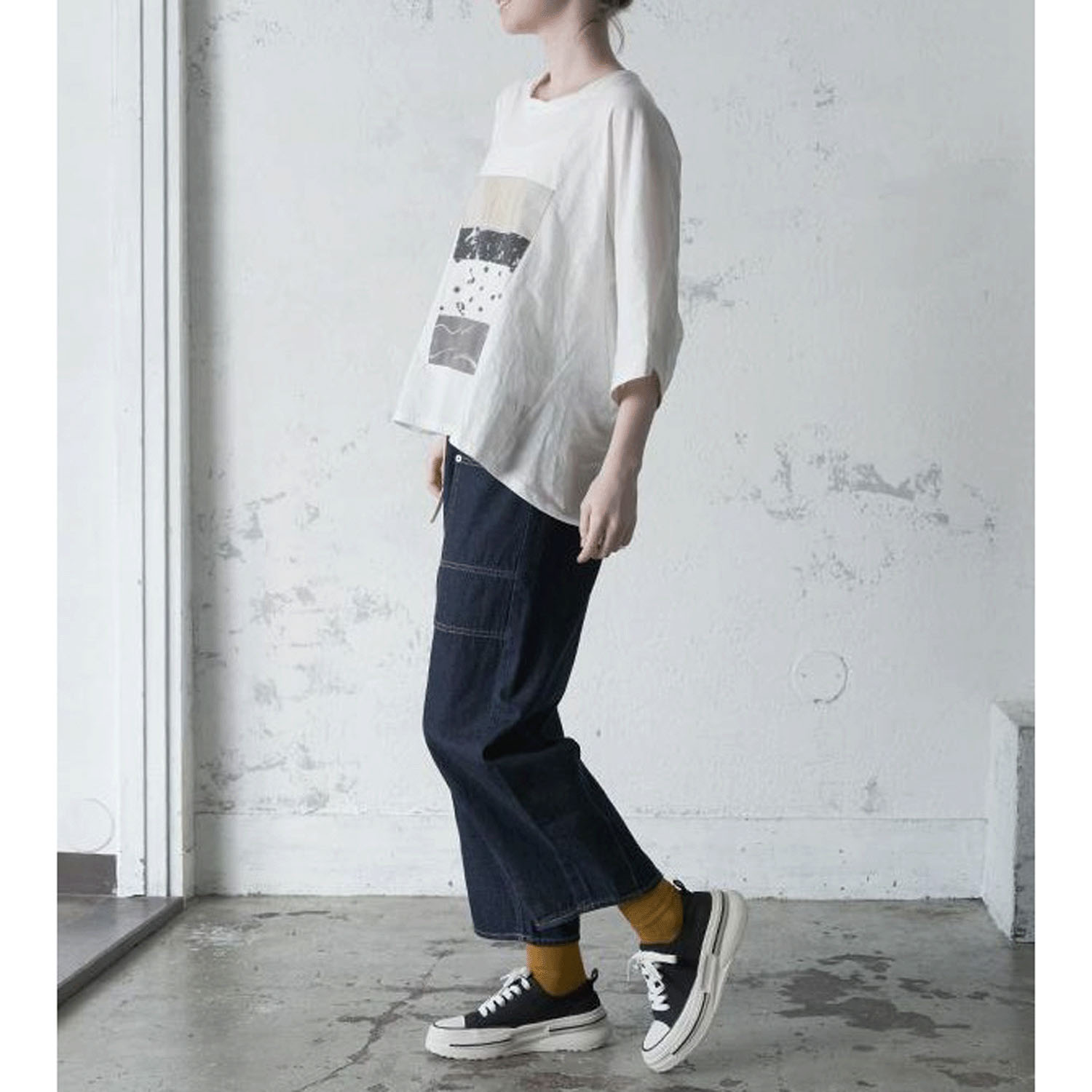 【お取り寄せ】akane ドルマンプリントTシャツ - 画像6