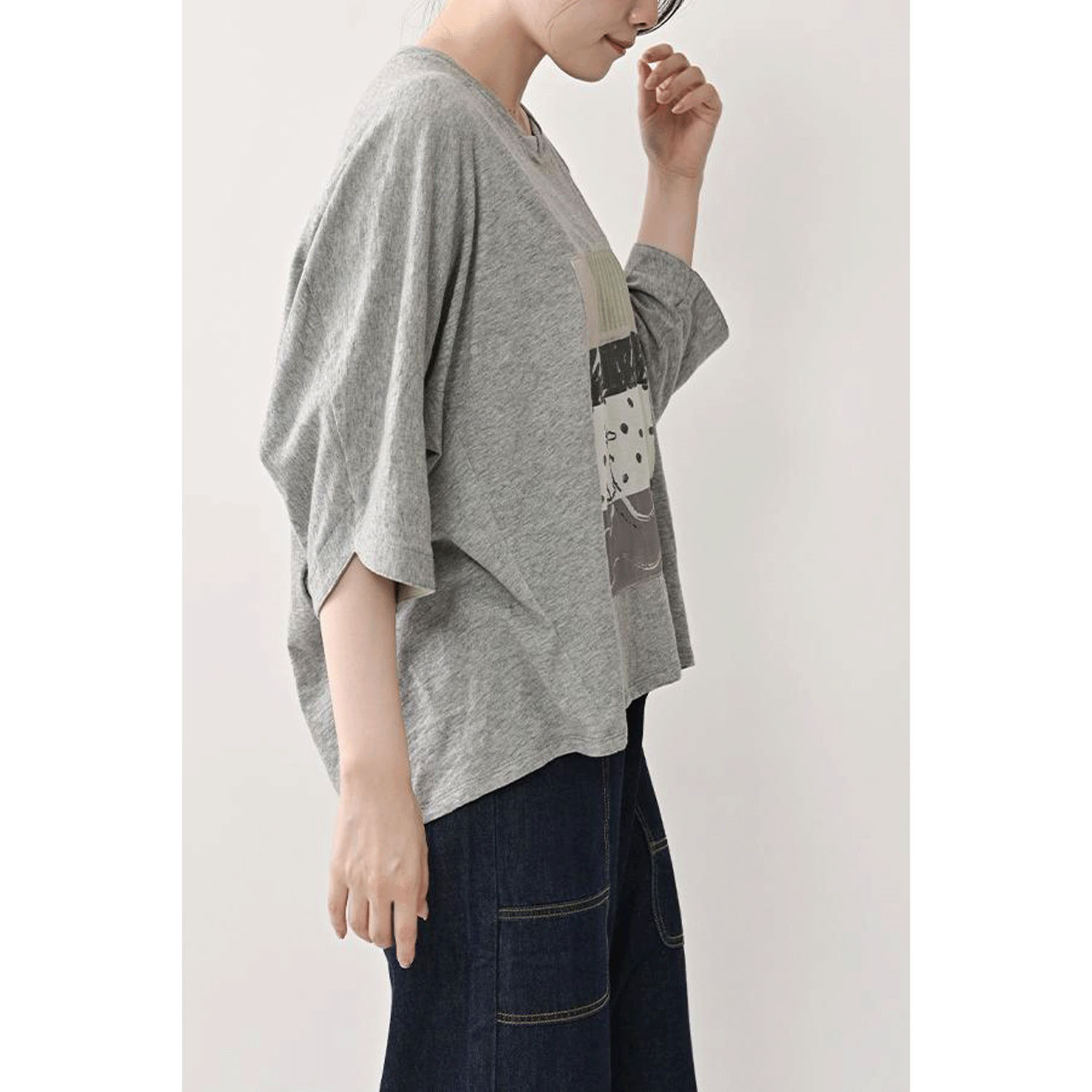 【お取り寄せ】akane ドルマンプリントTシャツ - 画像9