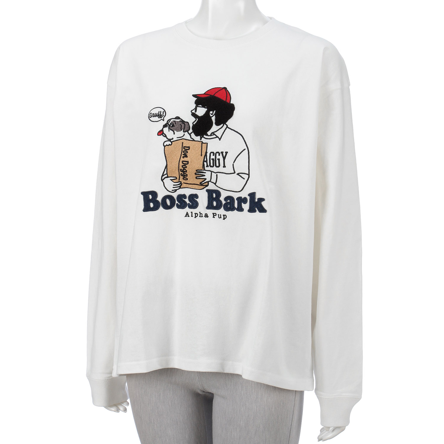 MOJASH ヒゲサガラ刺繍Tee - 画像3