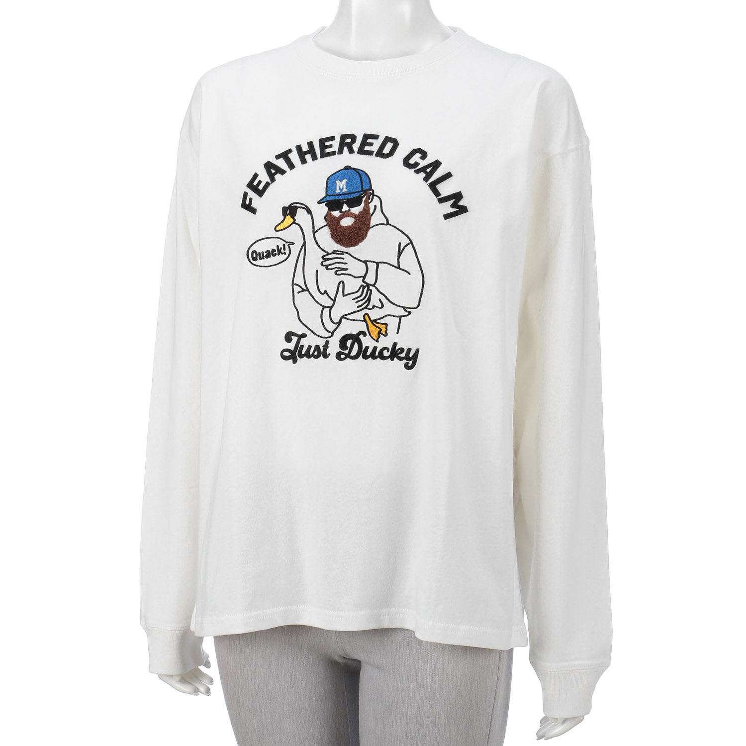 MOJASH ヒゲサガラ刺繍Tee - 画像1