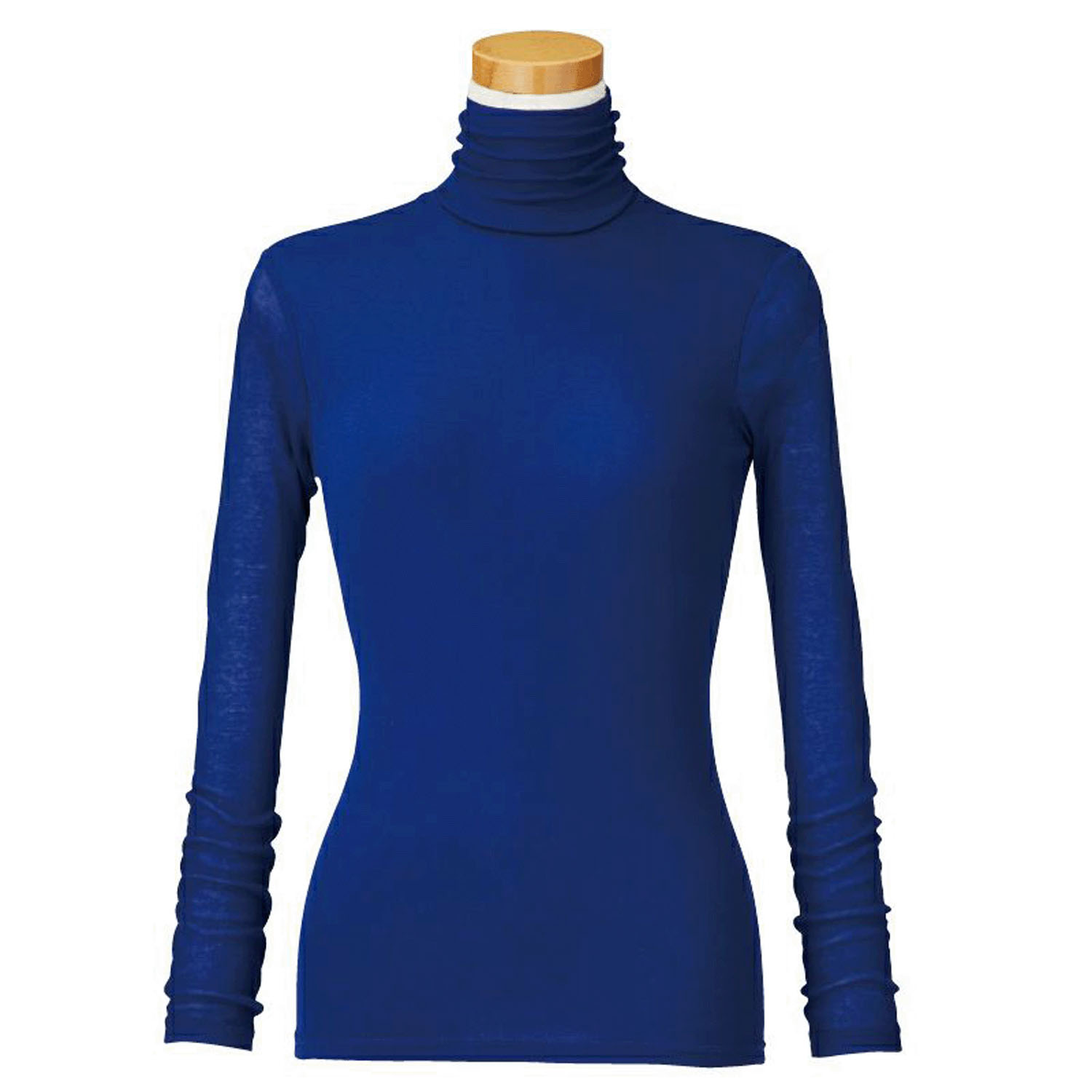 【お取り寄せ】天使の綿シフォン ハイネック長袖 2重袖 - 画像24